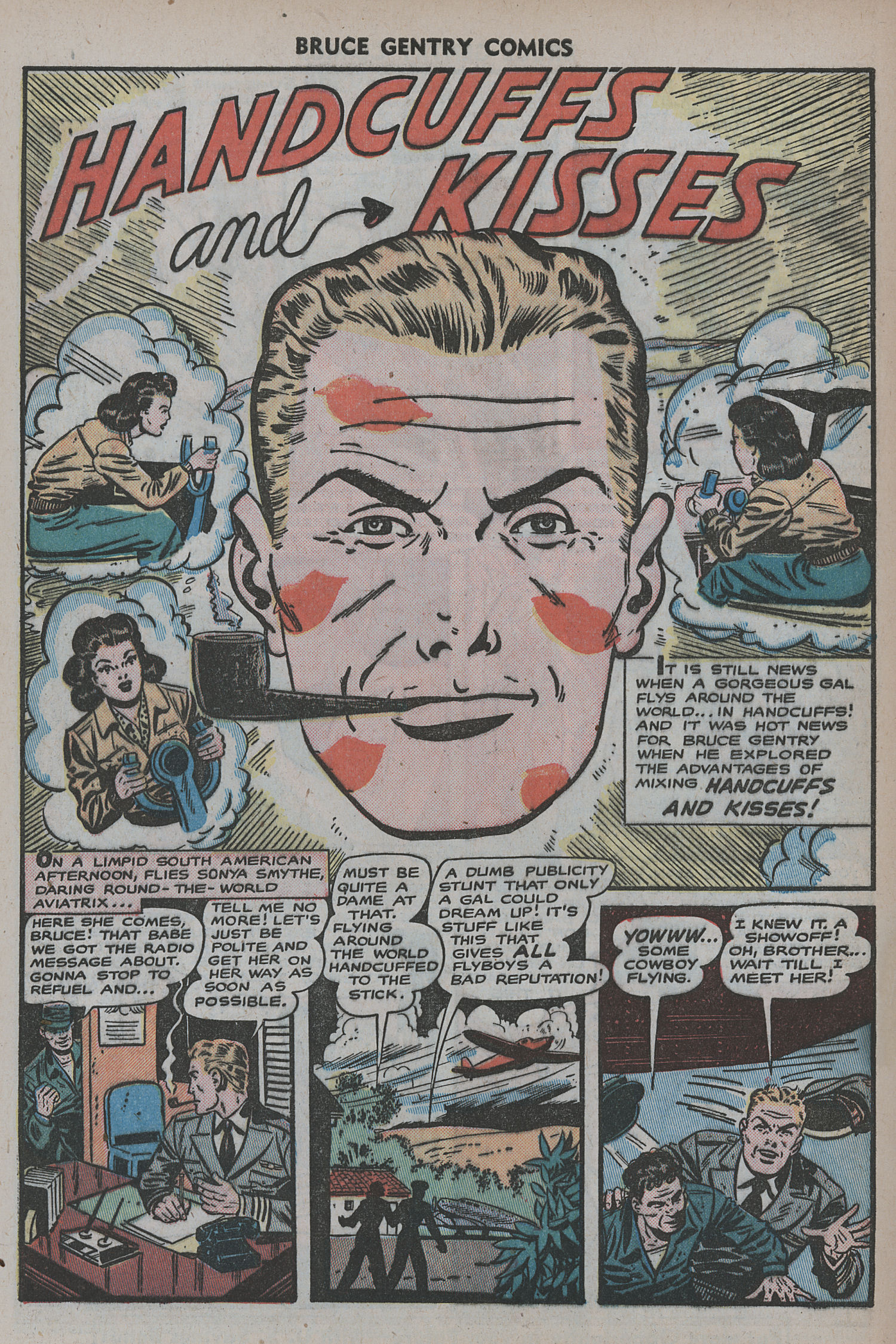 Read online Bruce Gentry comic -  Issue #8 - 28