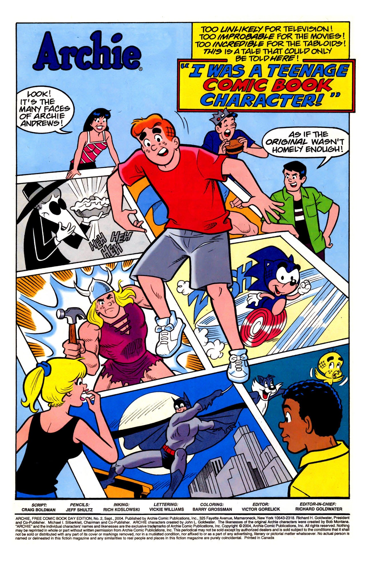 Read online Archie, Free Comic Book Day Edition comic -  Issue #2 - 3