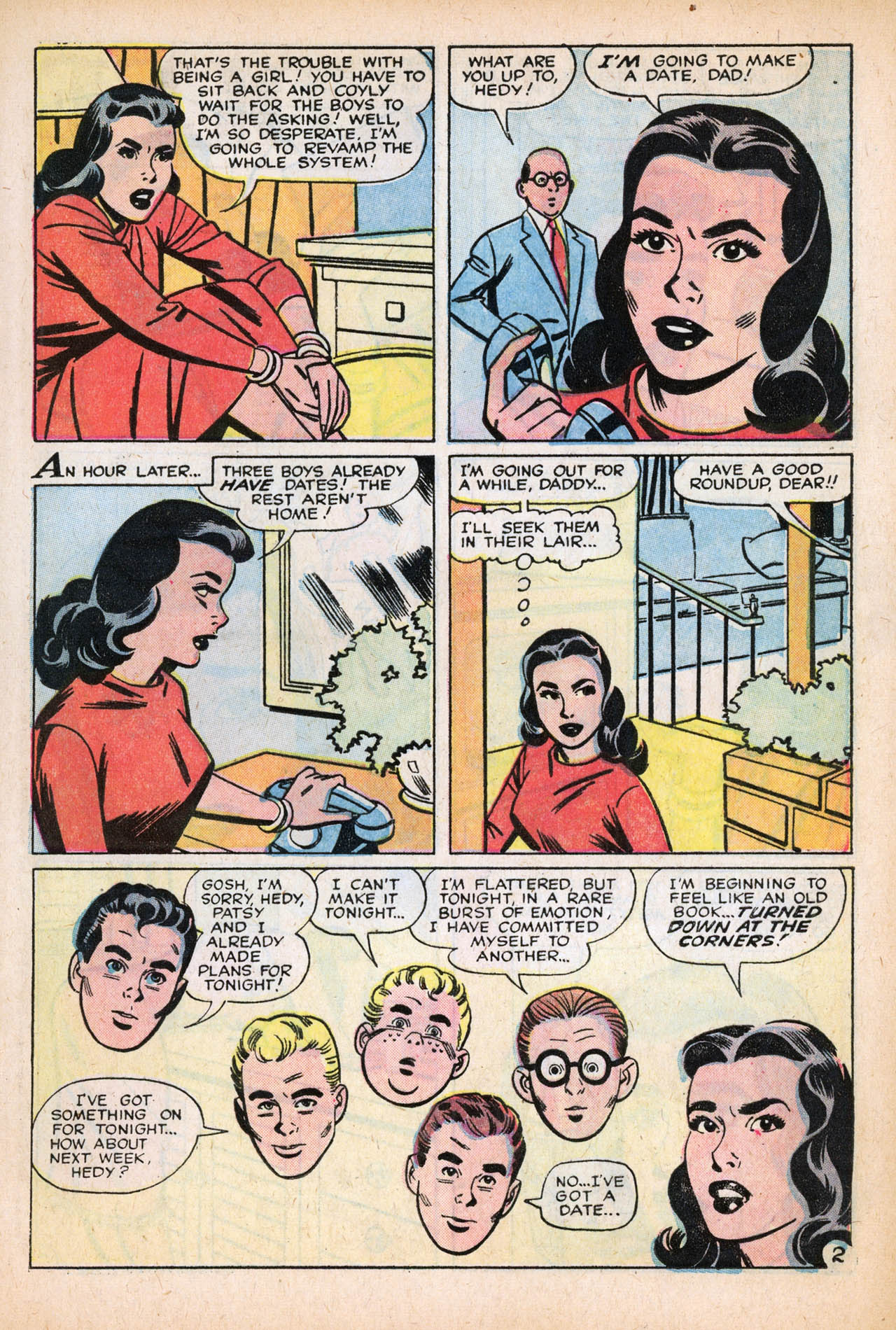 Read online Patsy Walker comic -  Issue #68 - 17
