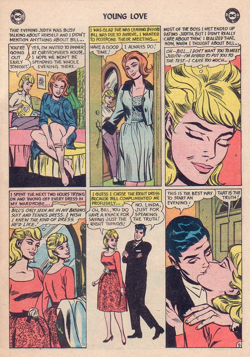 Read online Young Love (1963) comic -  Issue #40 - 31