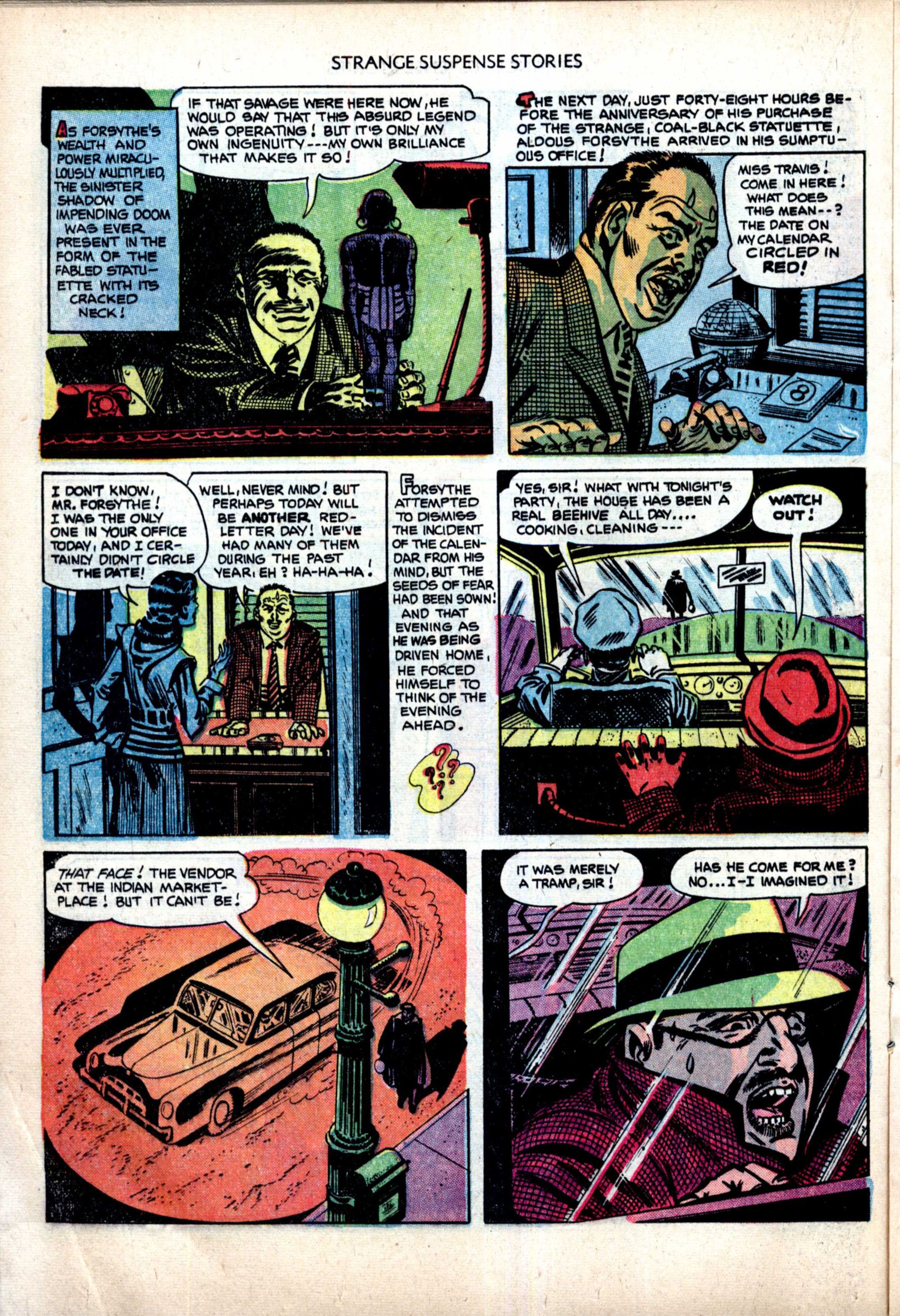 Read online Strange Suspense Stories (1952) comic -  Issue #1 - 16