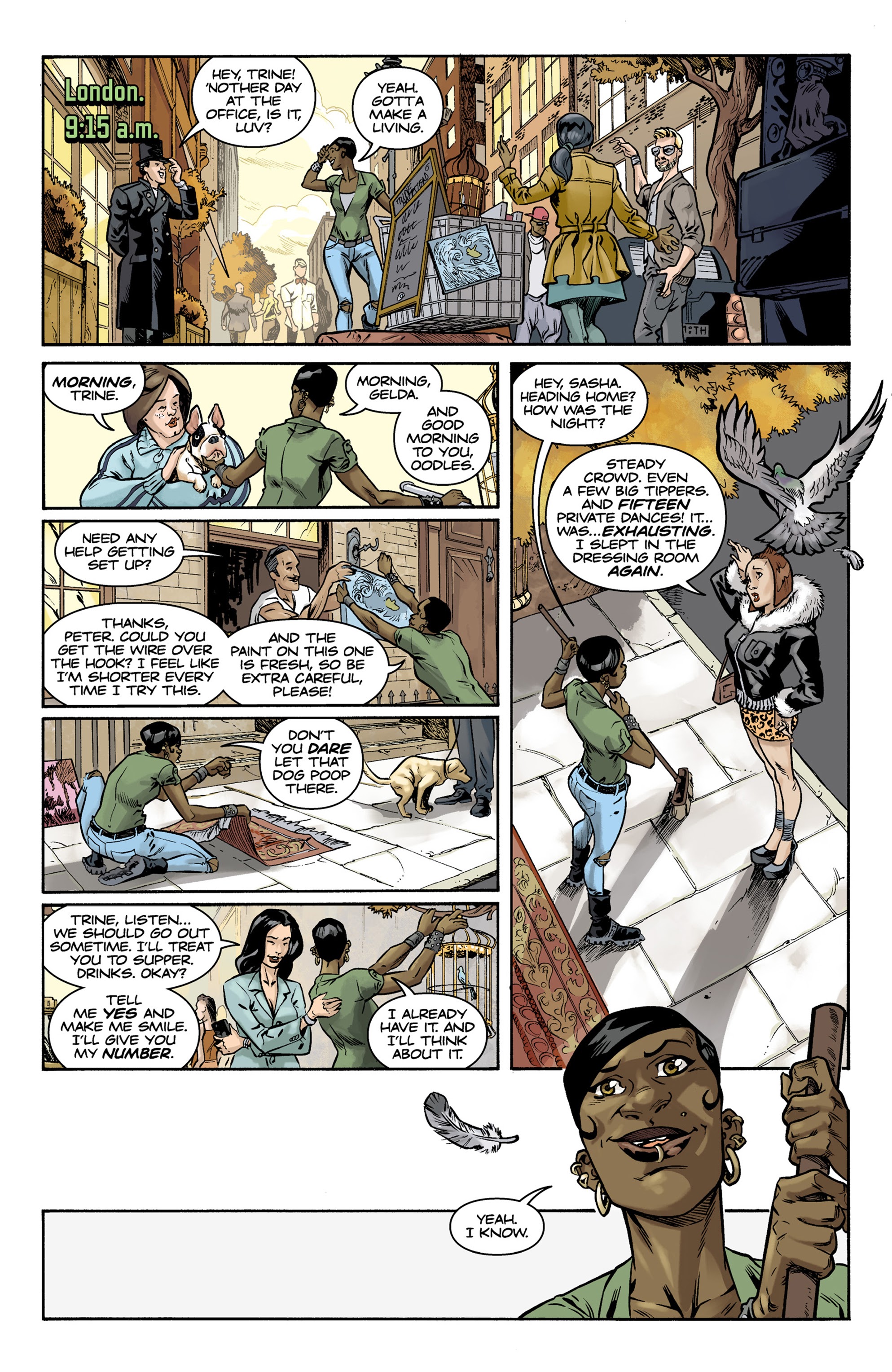 Read online Mystery Girl comic -  Issue #1 - 3