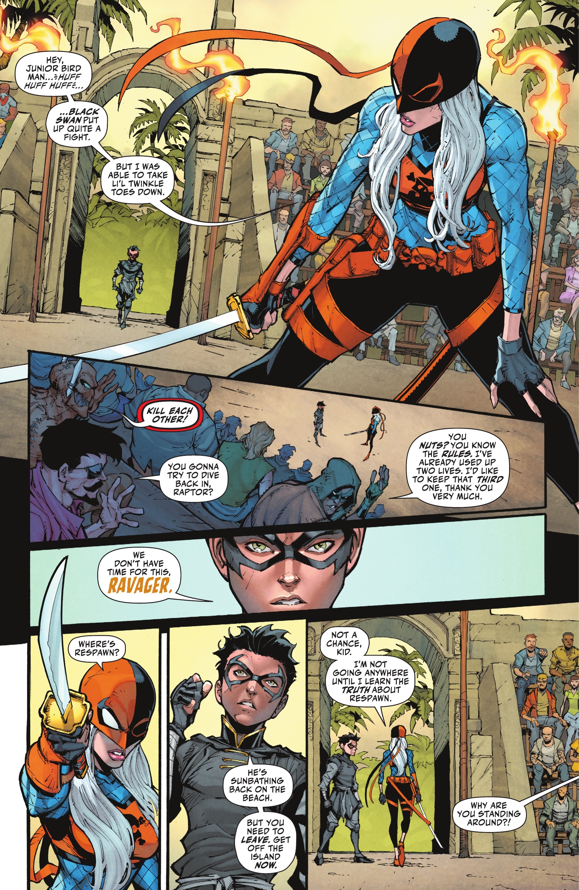 Read online Robin (2021) comic -  Issue #7 - 12