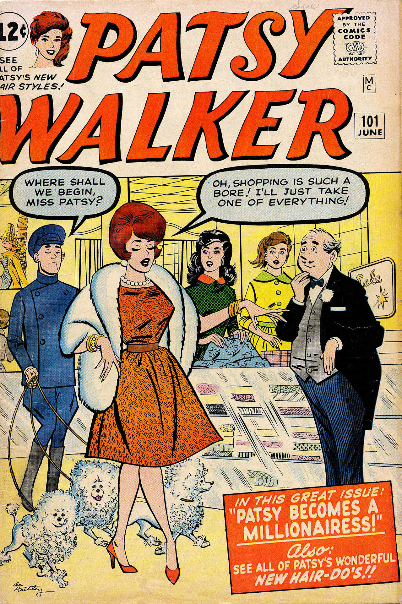 Read online Patsy Walker comic -  Issue #101 - 1
