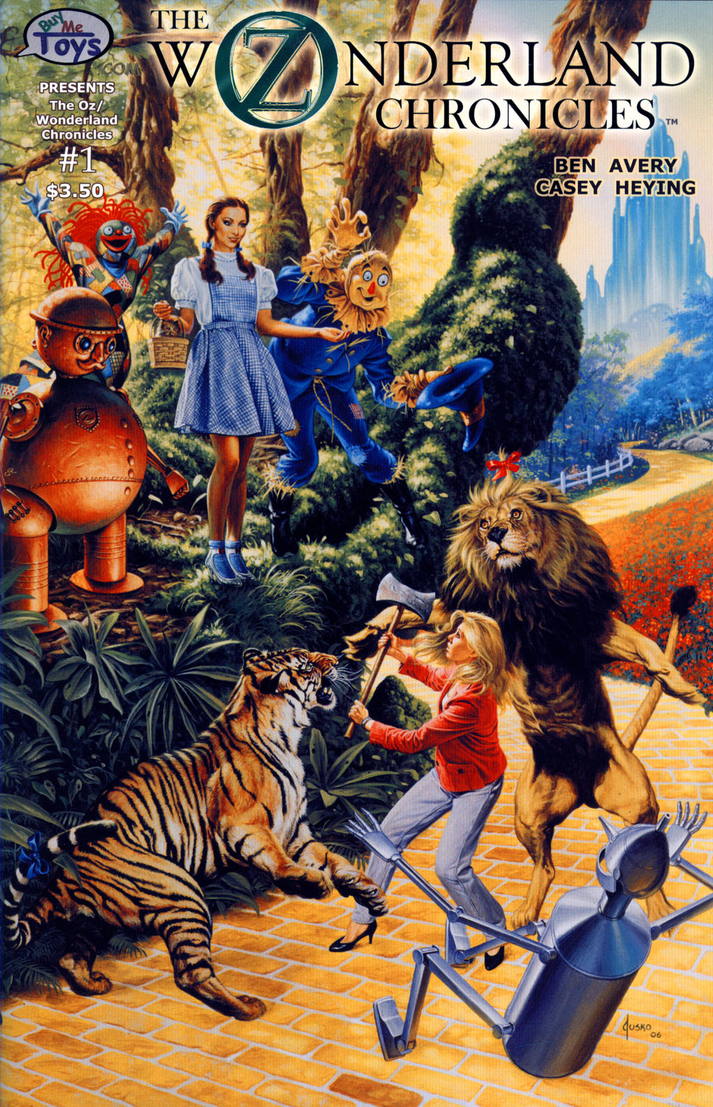 Read online The Oz/Wonderland Chronicles comic -  Issue #1 - 1