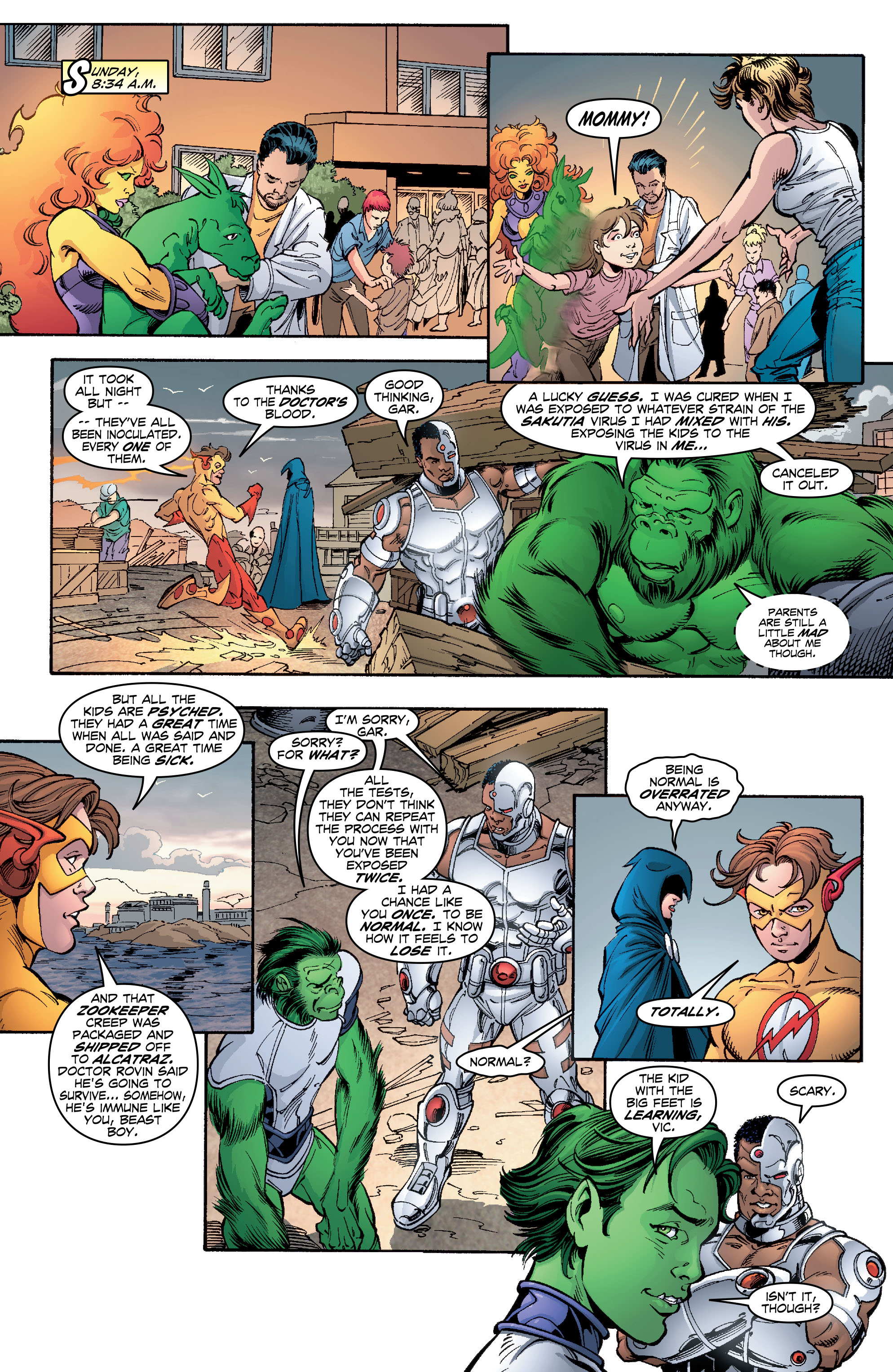 Read online Teen Titans (2003) comic -  Issue #15 - 18