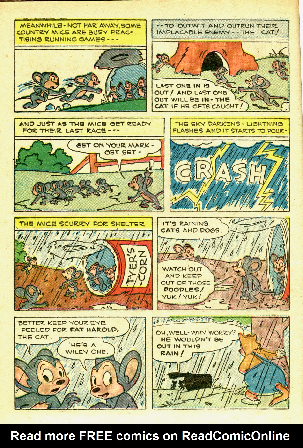 Read online Paul Terry's Mighty Mouse Comics comic -  Issue #30 - 12