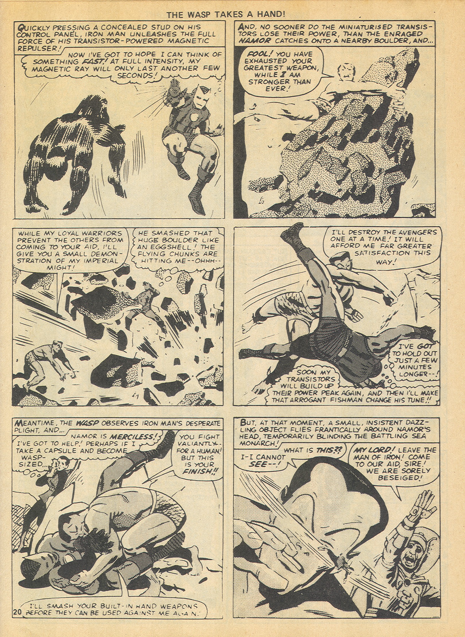 Read online The Avengers (1973) comic -  Issue #1 - 20