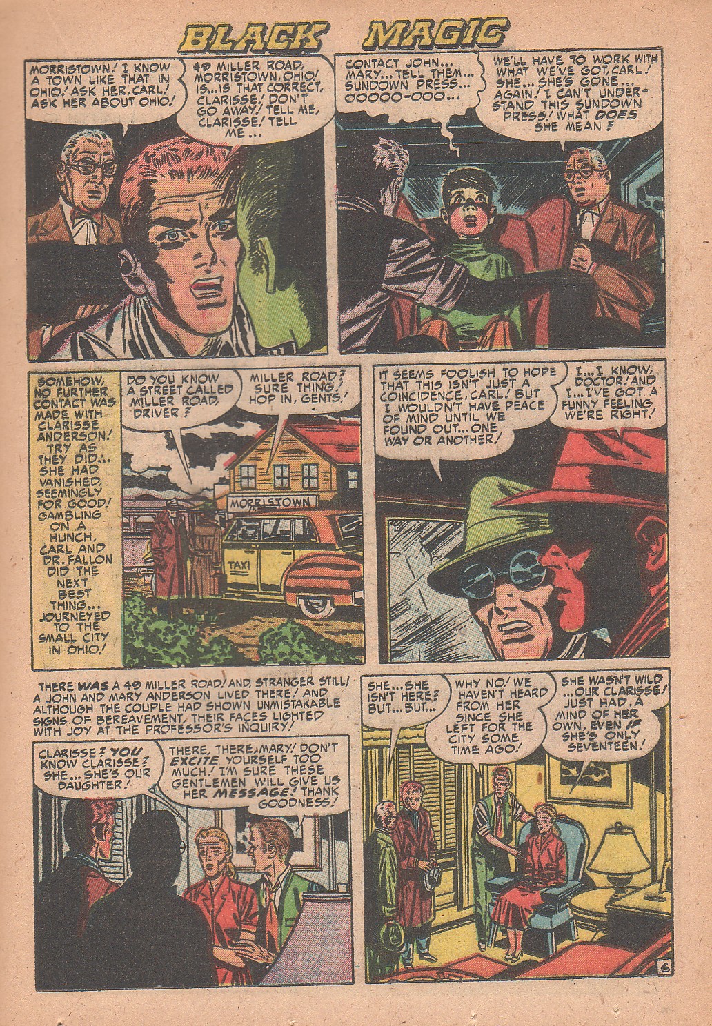 Read online Black Magic (1950) comic -  Issue #12 - 17