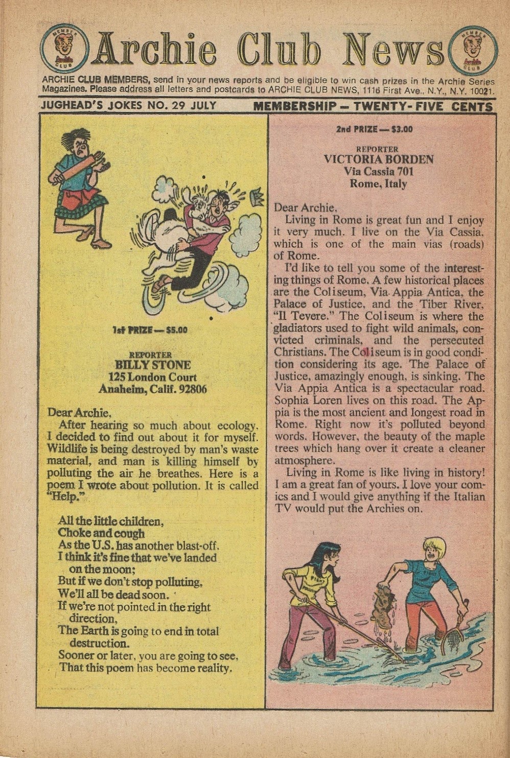 Read online Jughead's Jokes comic -  Issue #29 - 26