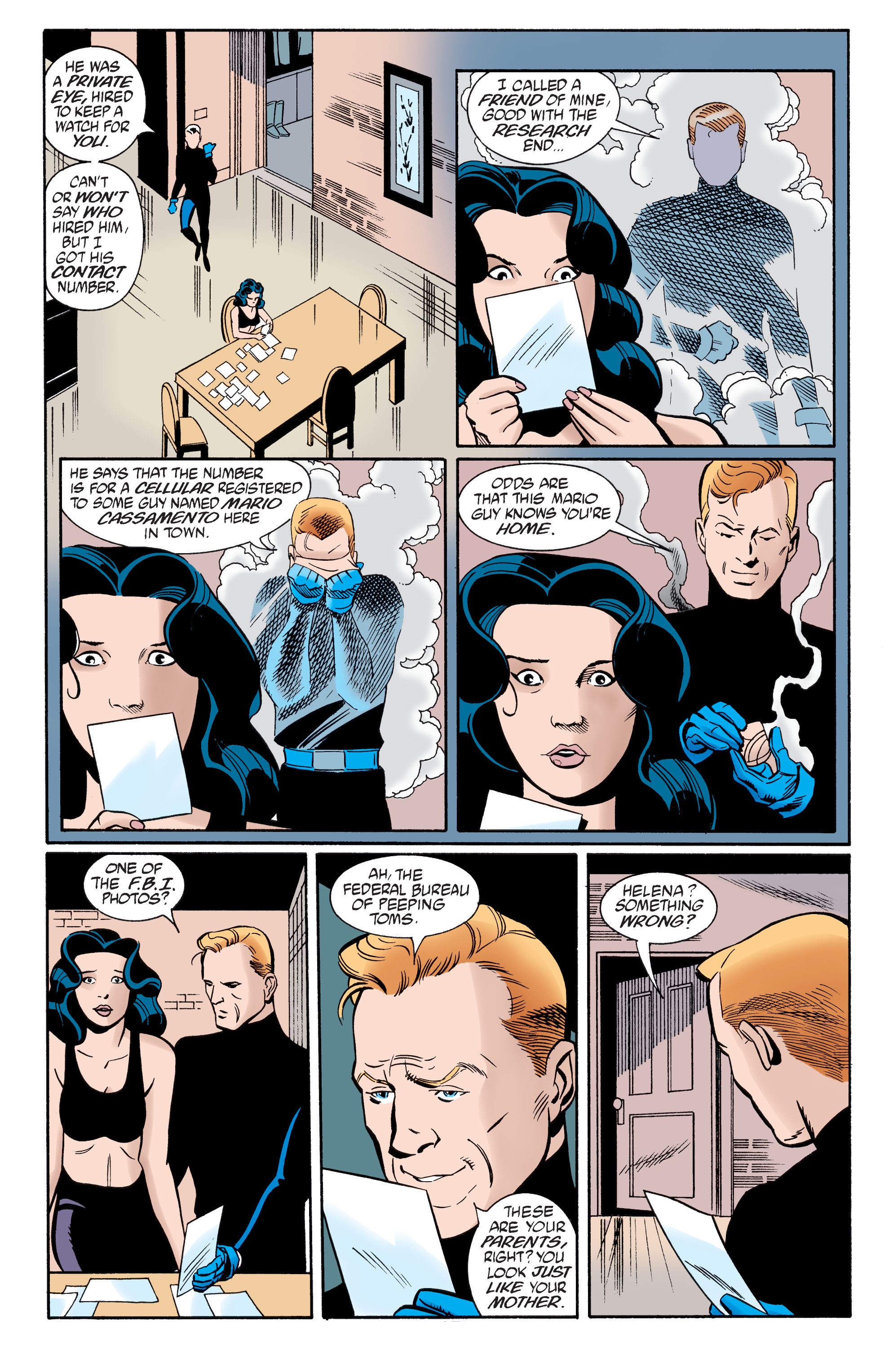 Read online Batman/Huntress: Cry for Blood comic -  Issue # _TPB Birds of Prey - Huntress - 116