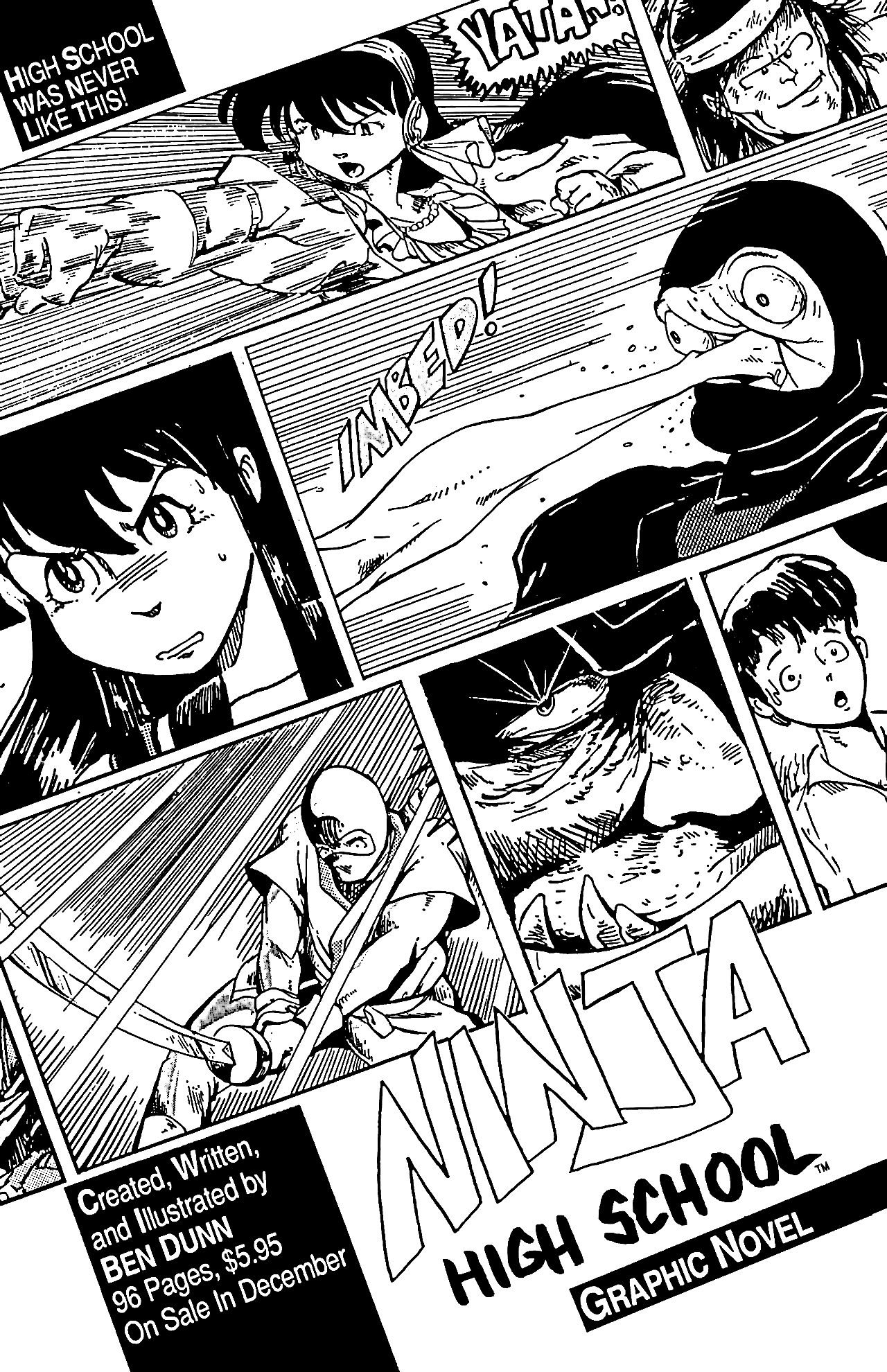 Read online Ninja High School (1986) comic -  Issue #4 - 36