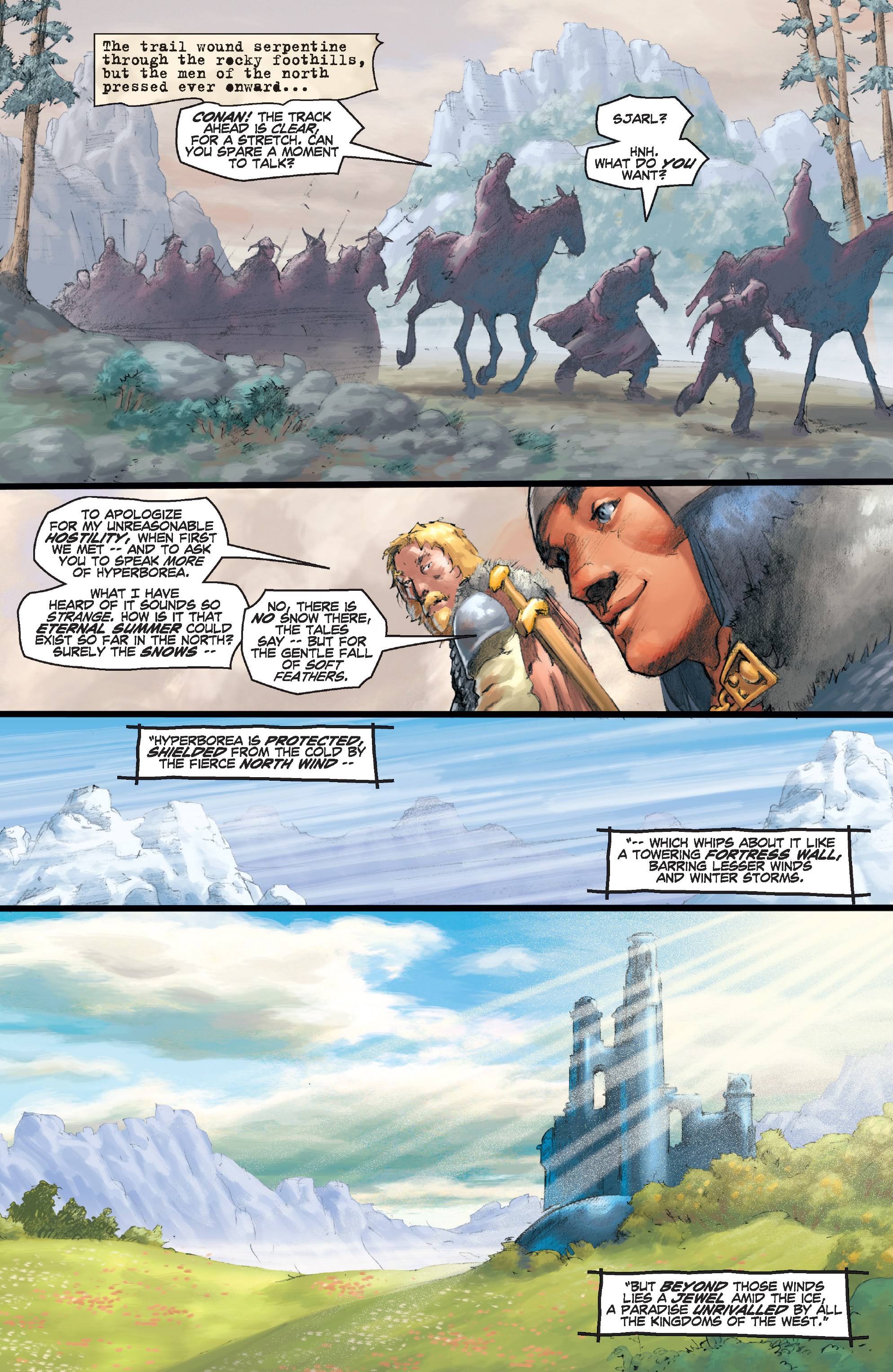 Read online Conan Chronicles Epic Collection comic -  Issue # TPB Out of the Darksome Hills (Part 1) - 71