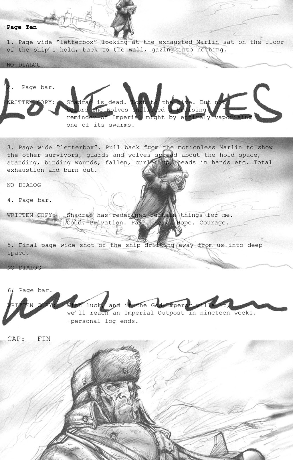 Read online Warhammer 40,000: Lone Wolves comic -  Issue # TPB - 104