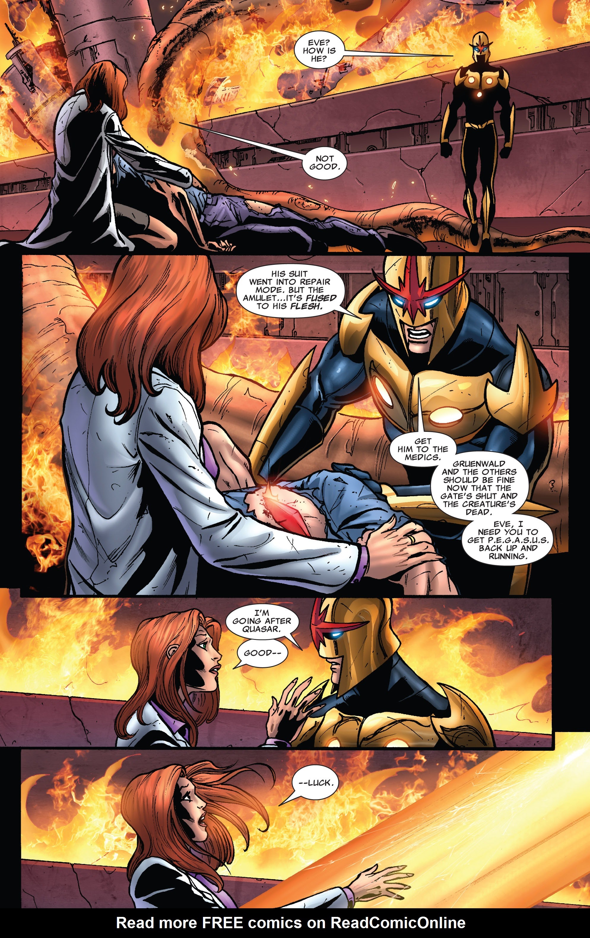Read online Nova (2007) comic -  Issue #36 - 23
