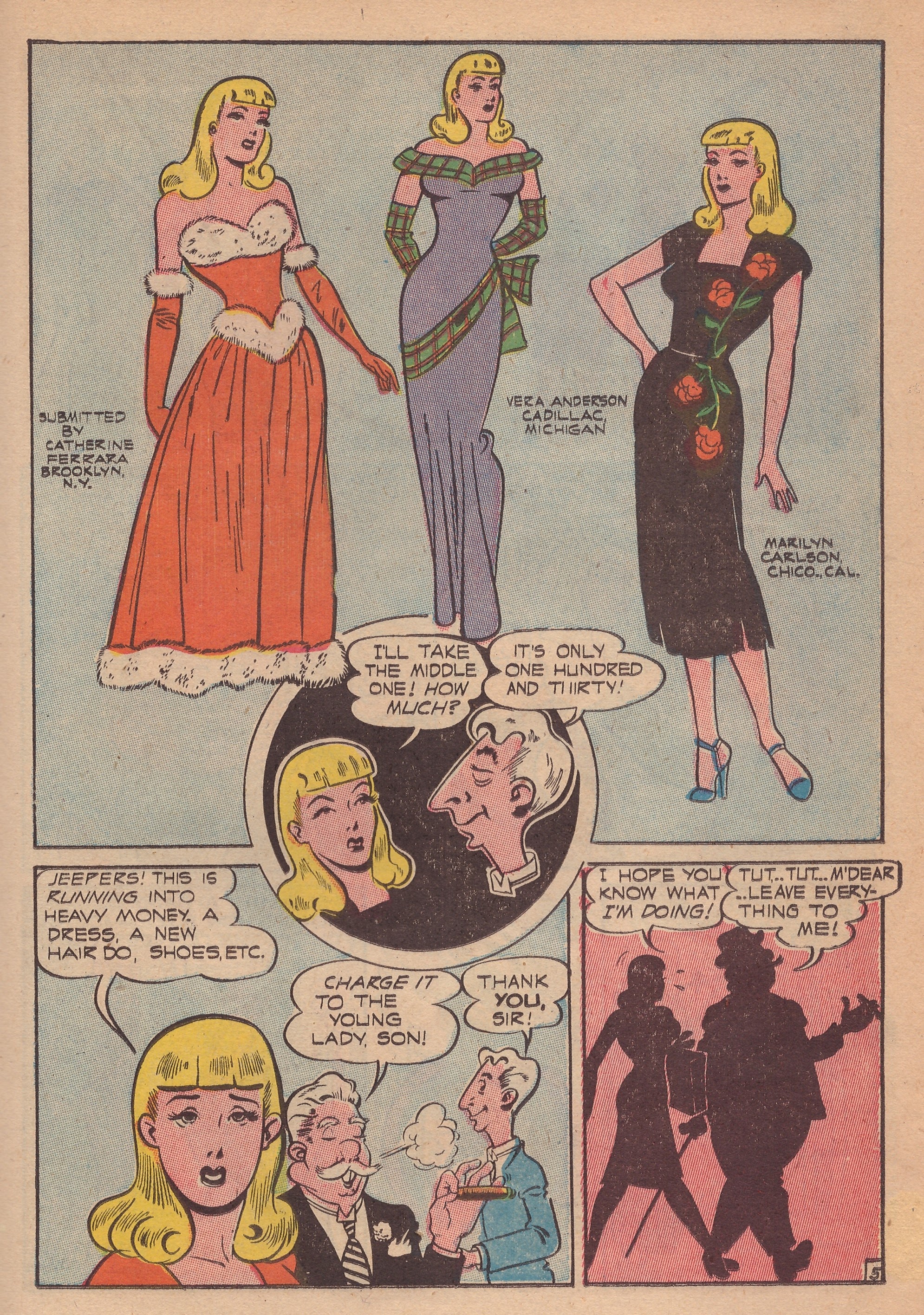 Read online Suzie Comics comic -  Issue #61 - 17