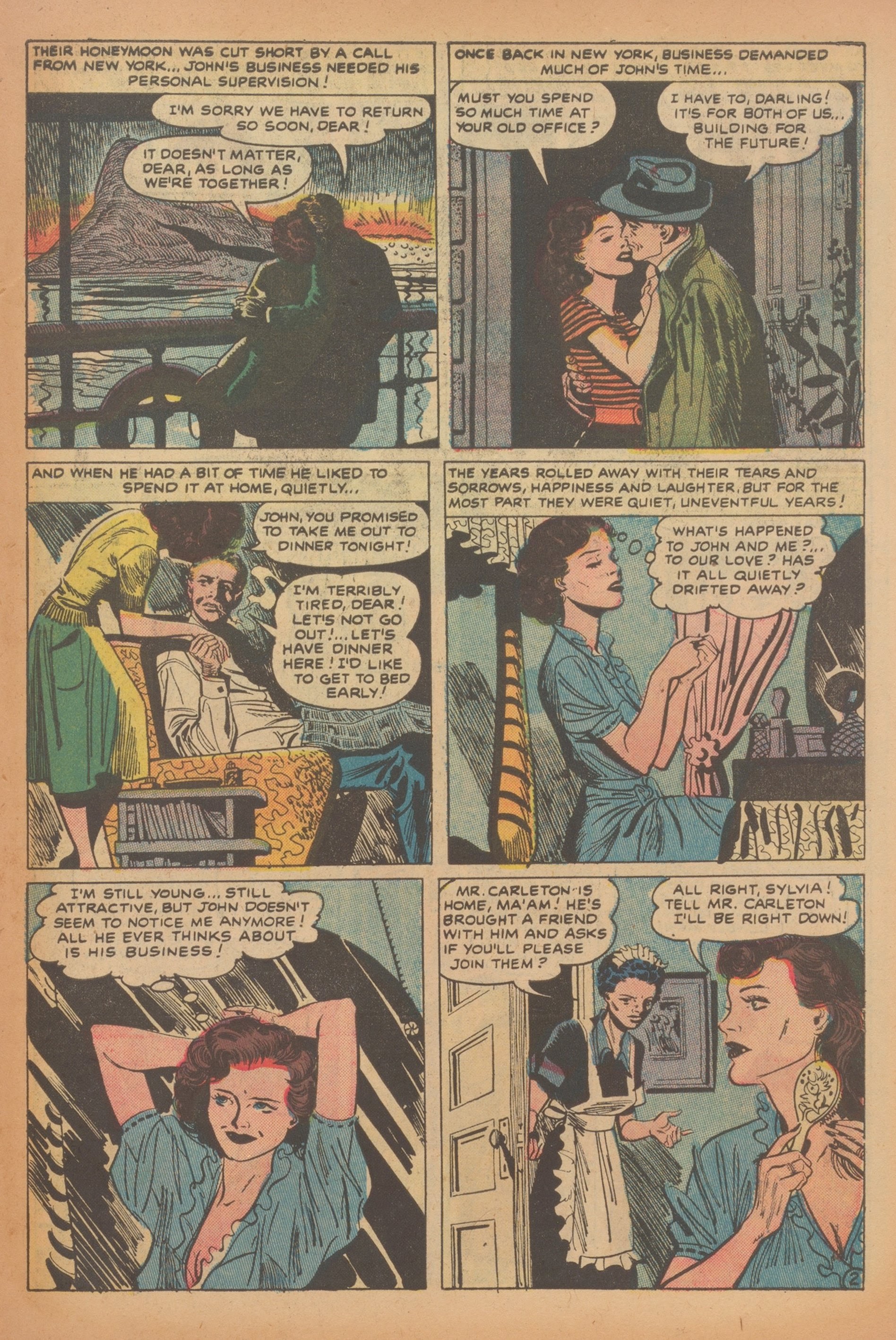 Read online Love Romances comic -  Issue #24 - 27