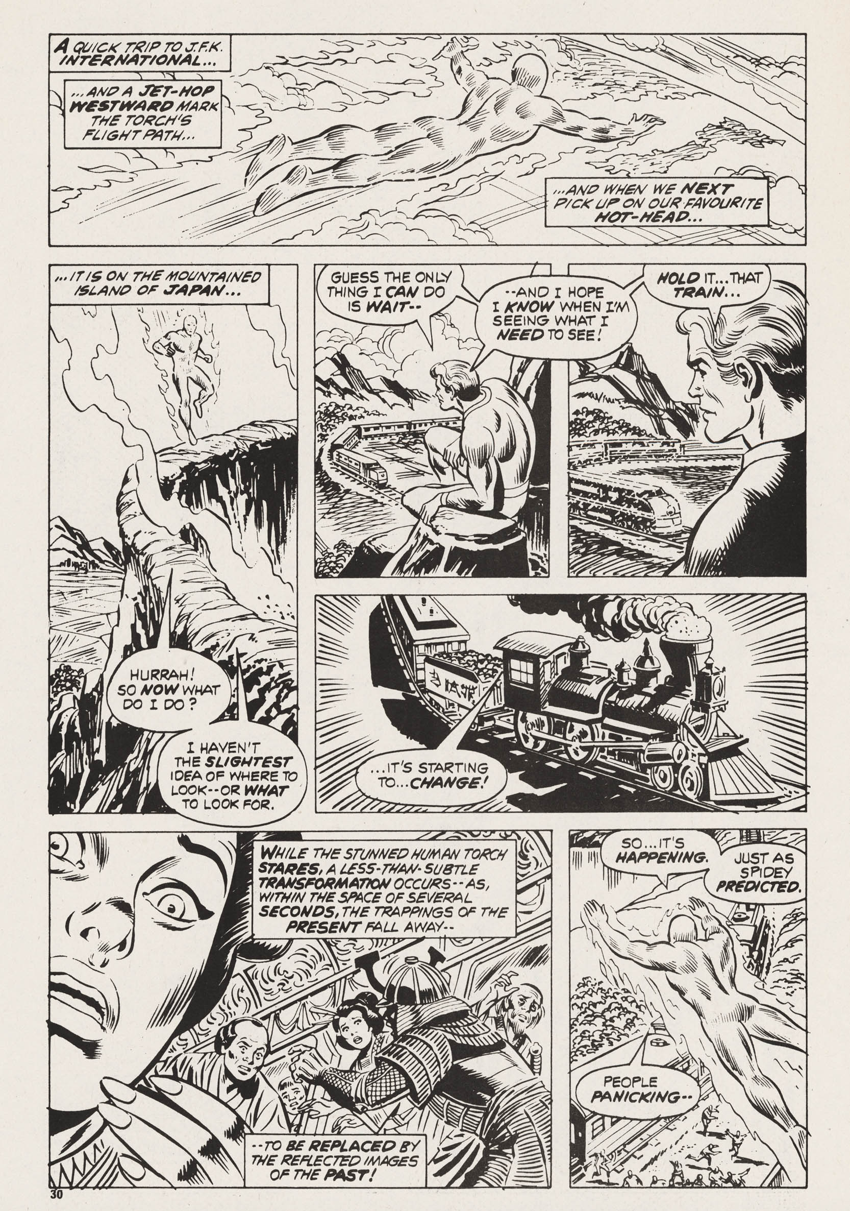 Read online Captain Britain (1976) comic -  Issue #28 - 30