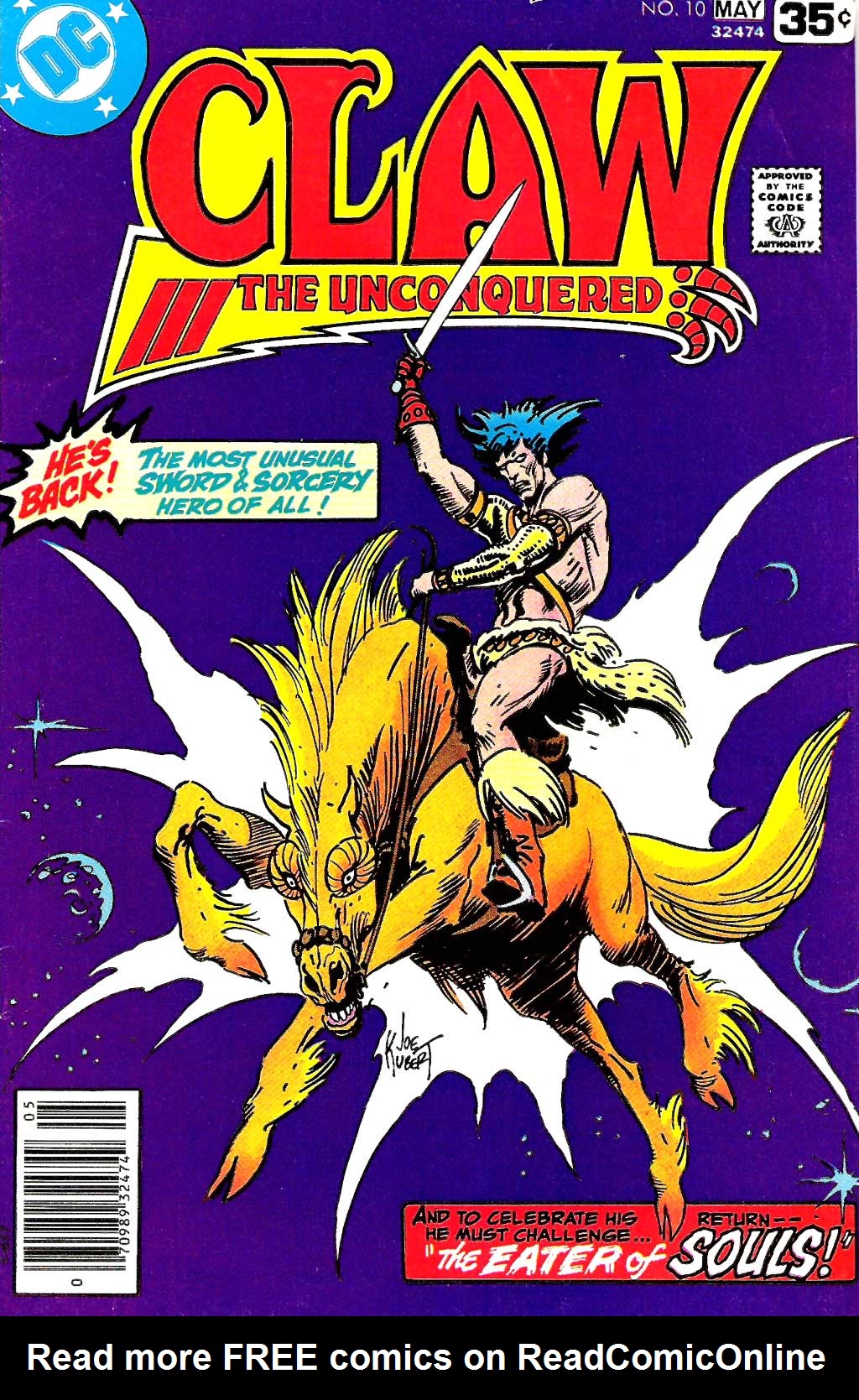 Read online Claw  The Unconquered comic -  Issue #10 - 1