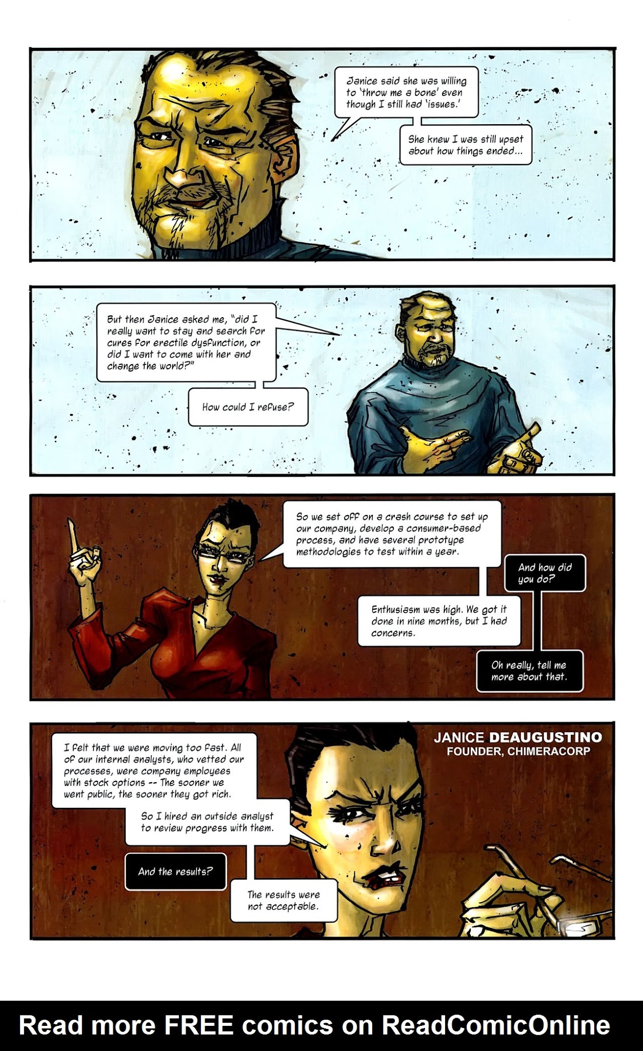 Read online Transhuman comic -  Issue #1 - 9