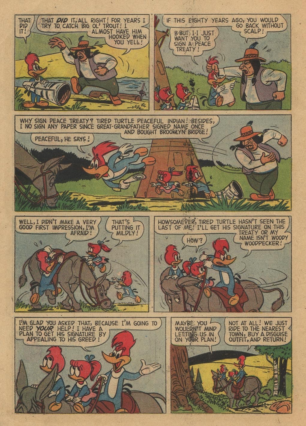 Read online Walter Lantz Woody Woodpecker (1952) comic -  Issue #55 - 10