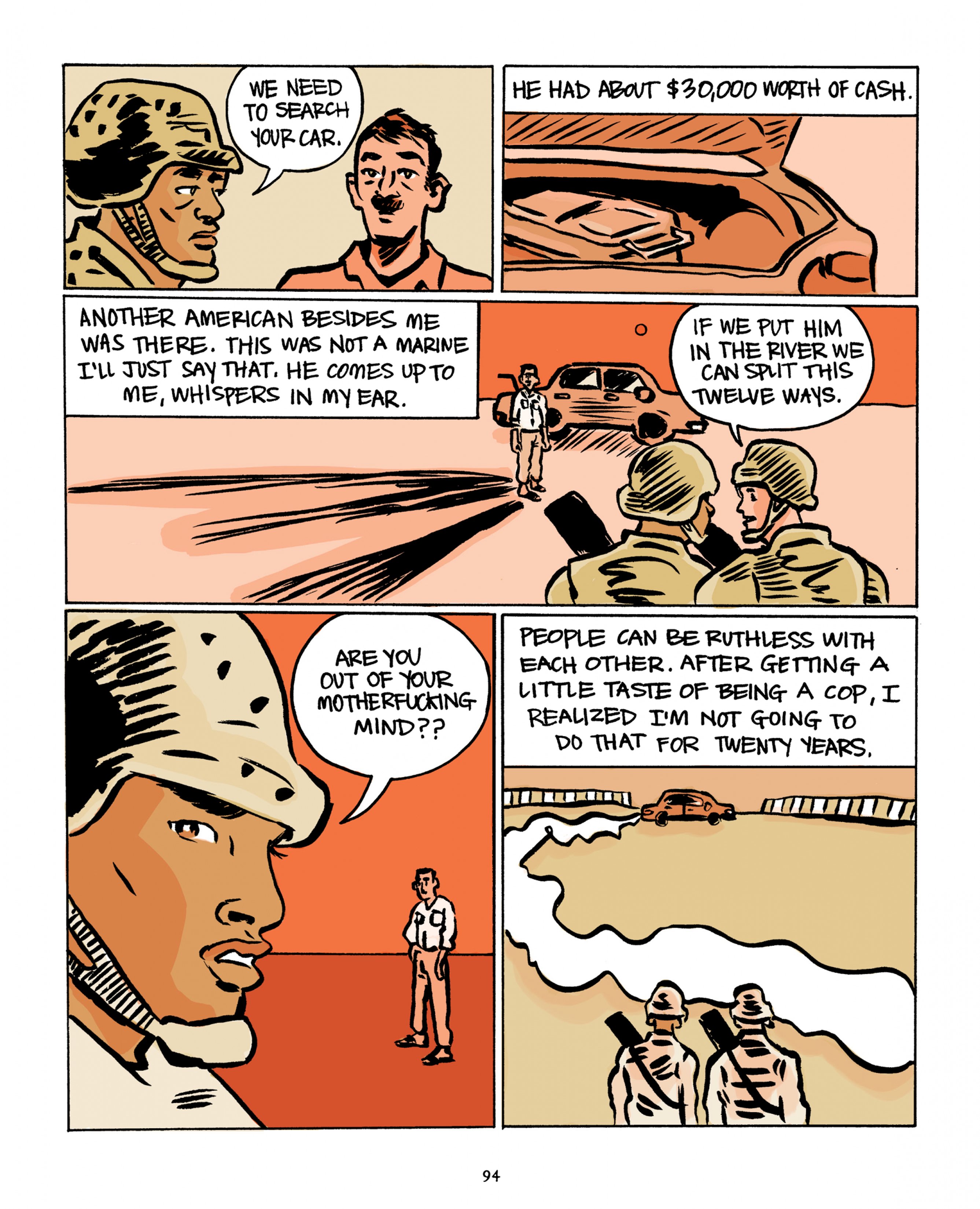 Read online Invisible Wounds: Graphic Journalism by Jess Ruliffson comic -  Issue # TPB (Part 2) - 1