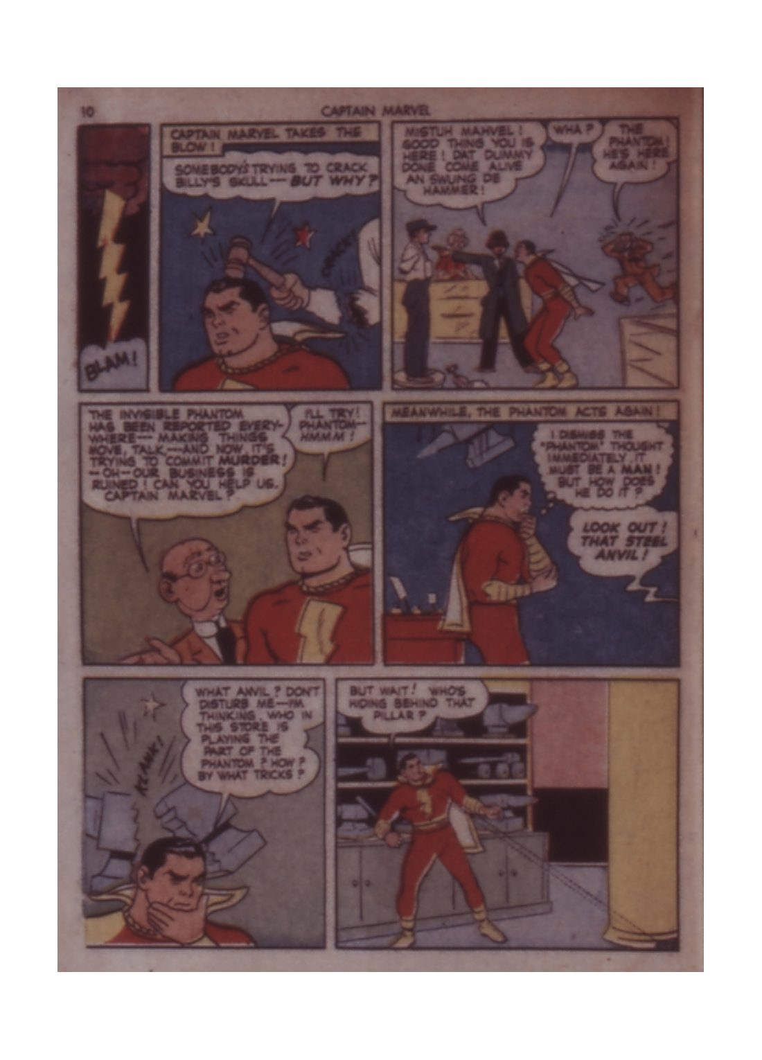 Read online Captain Marvel Adventures comic -  Issue #19 - 10