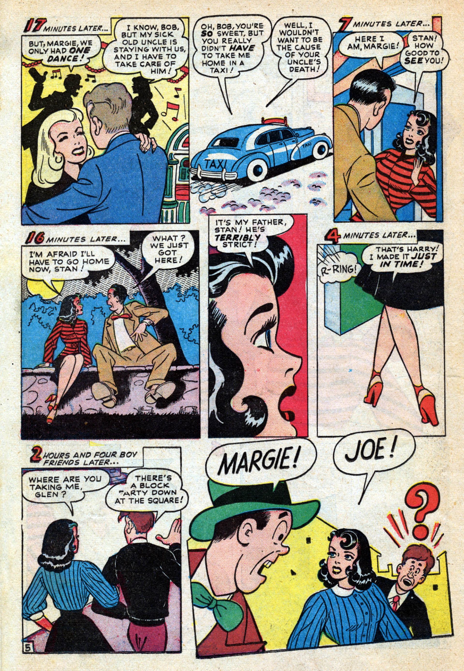 Read online Margie Comics comic -  Issue #43 - 34