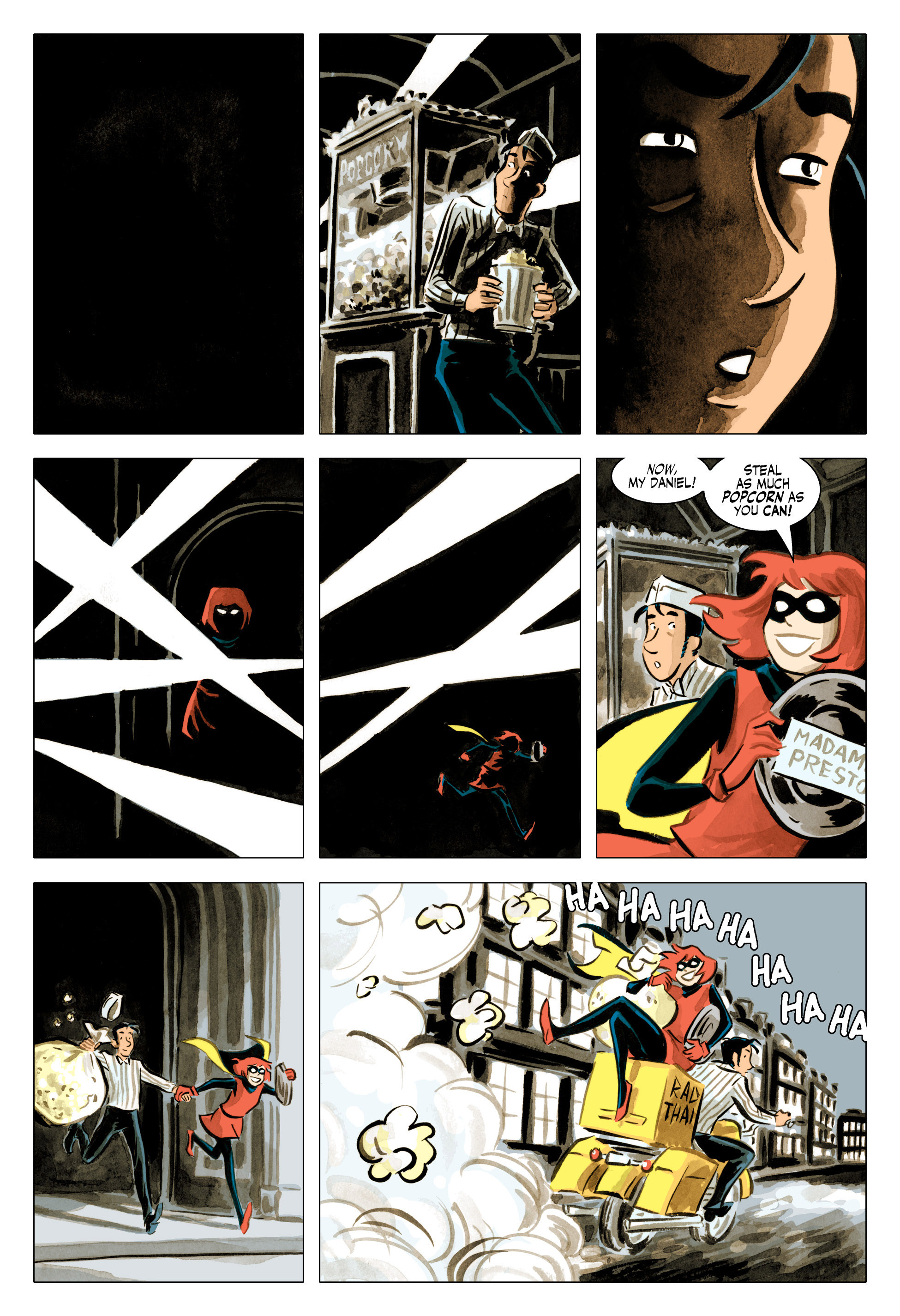 Read online Bandette (2012) comic -  Issue #10 - 10