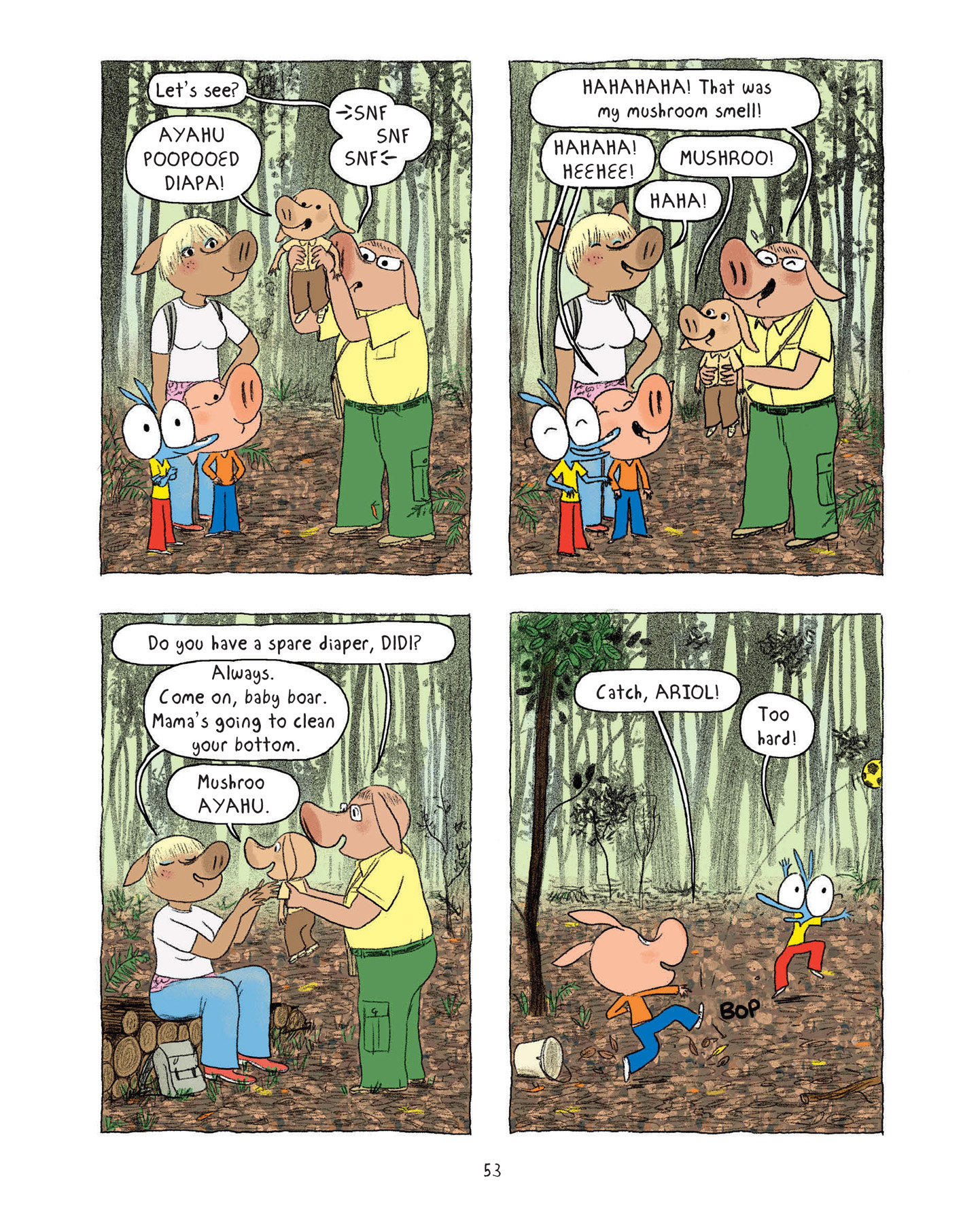 Read online Ariol comic -  Issue # TPB 5 - 55