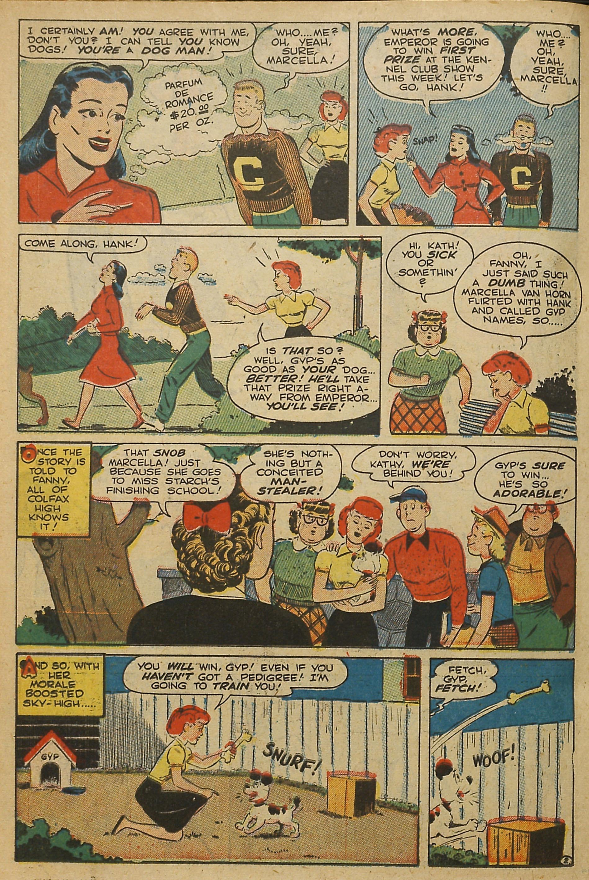 Read online Kathy (1949) comic -  Issue #8 - 22