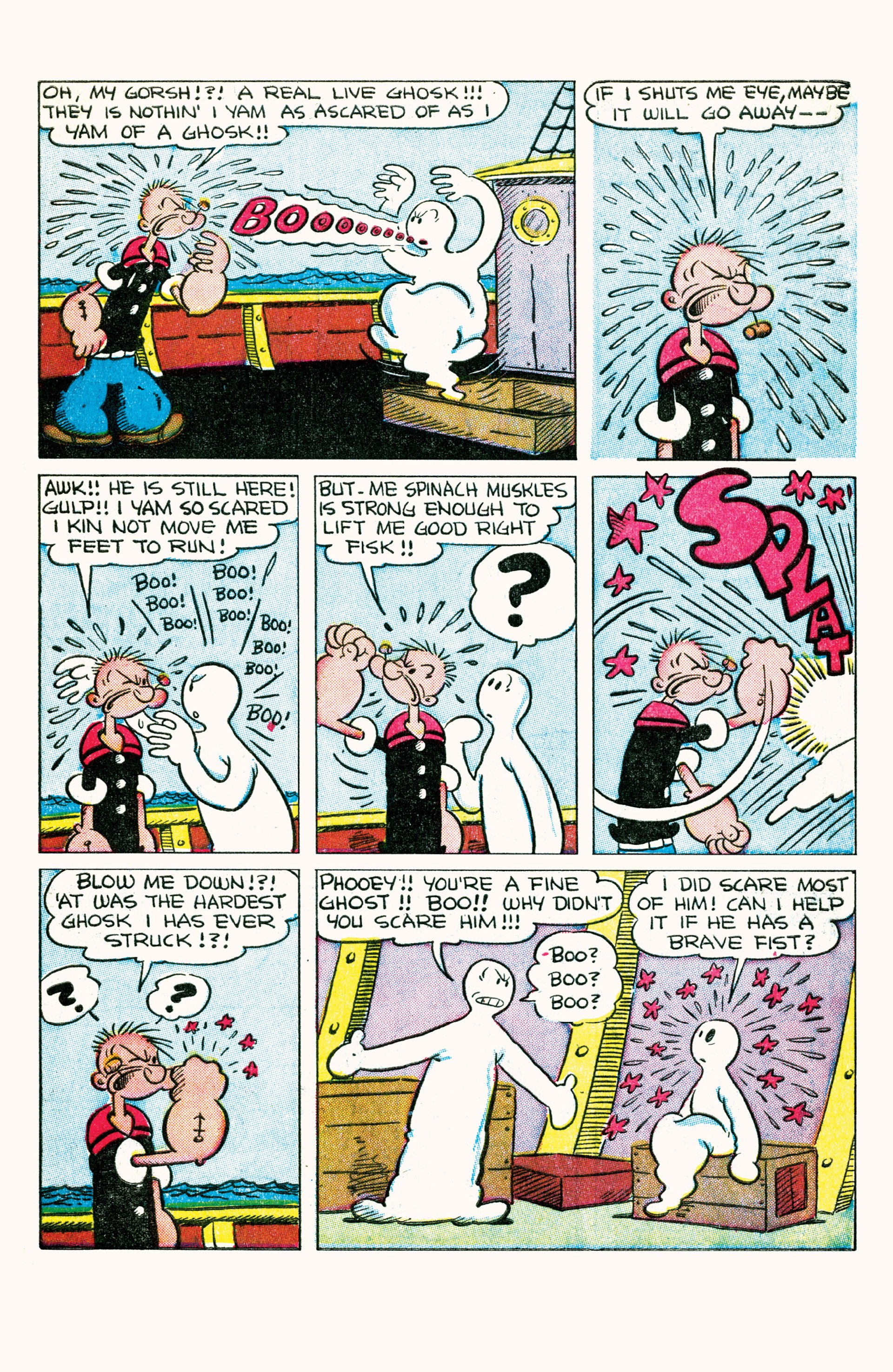 Read online Classic Popeye comic -  Issue #13 - 13