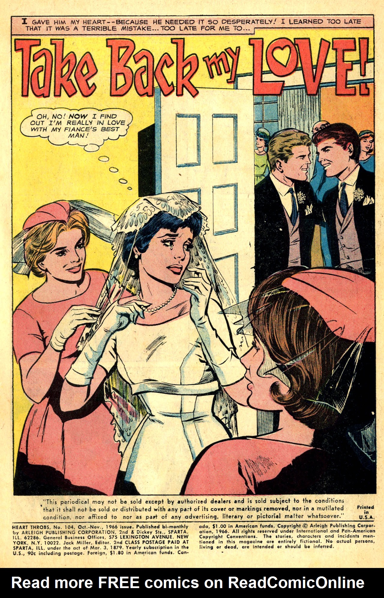 Read online Heart Throbs comic -  Issue #104 - 3