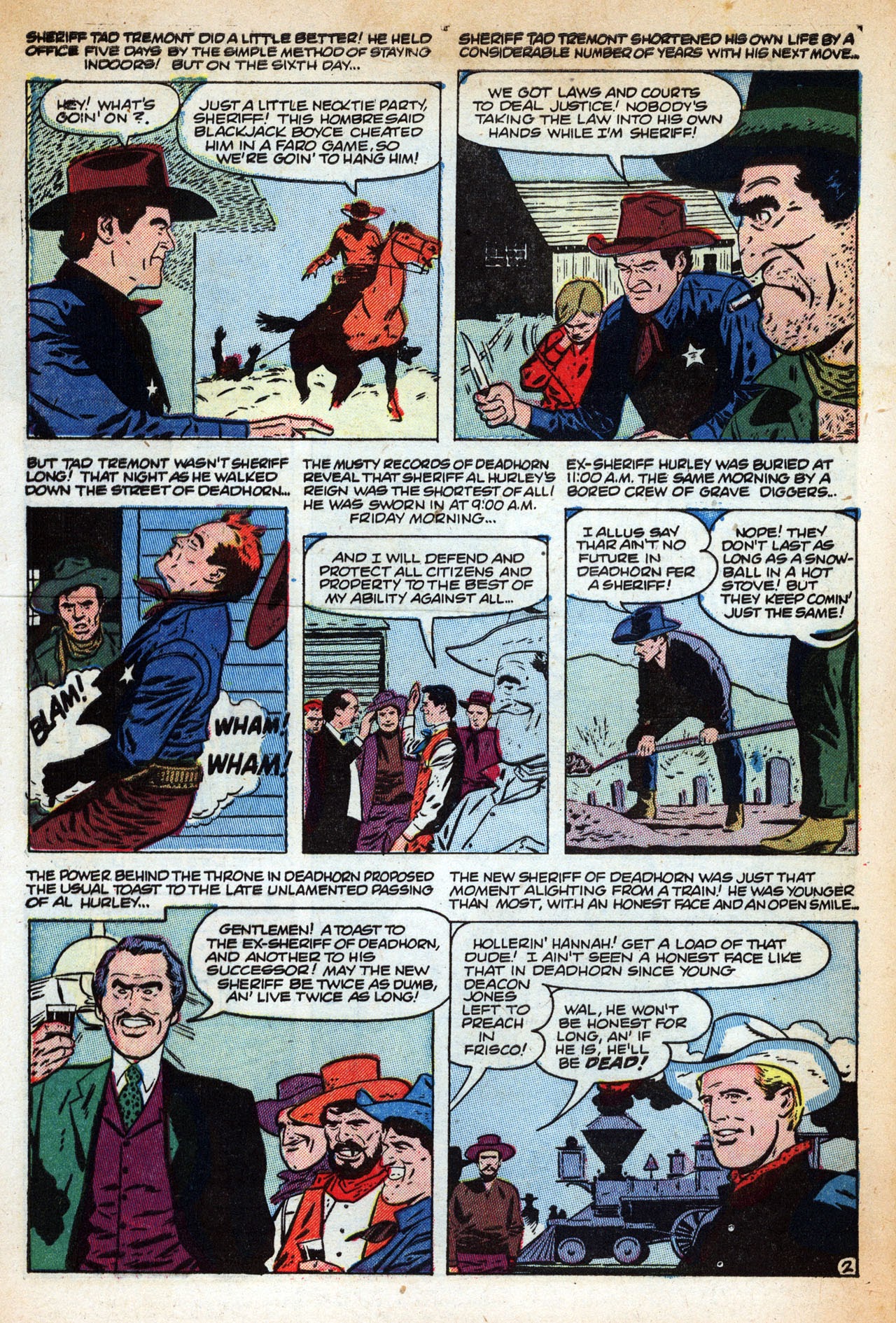 Read online Outlaw Fighters comic -  Issue #1 - 4