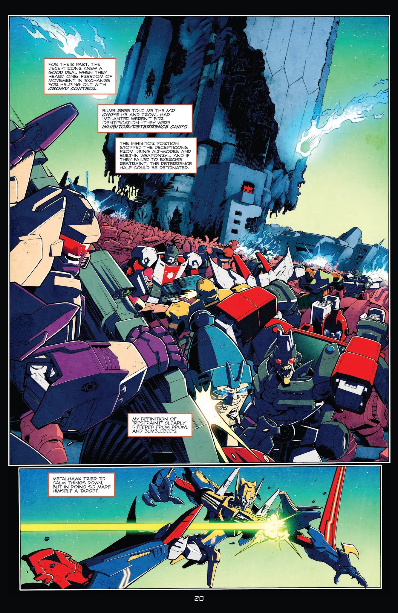 Read online Transformers: The IDW Collection Phase Two comic -  Issue # TPB 1 (Part 1) - 20