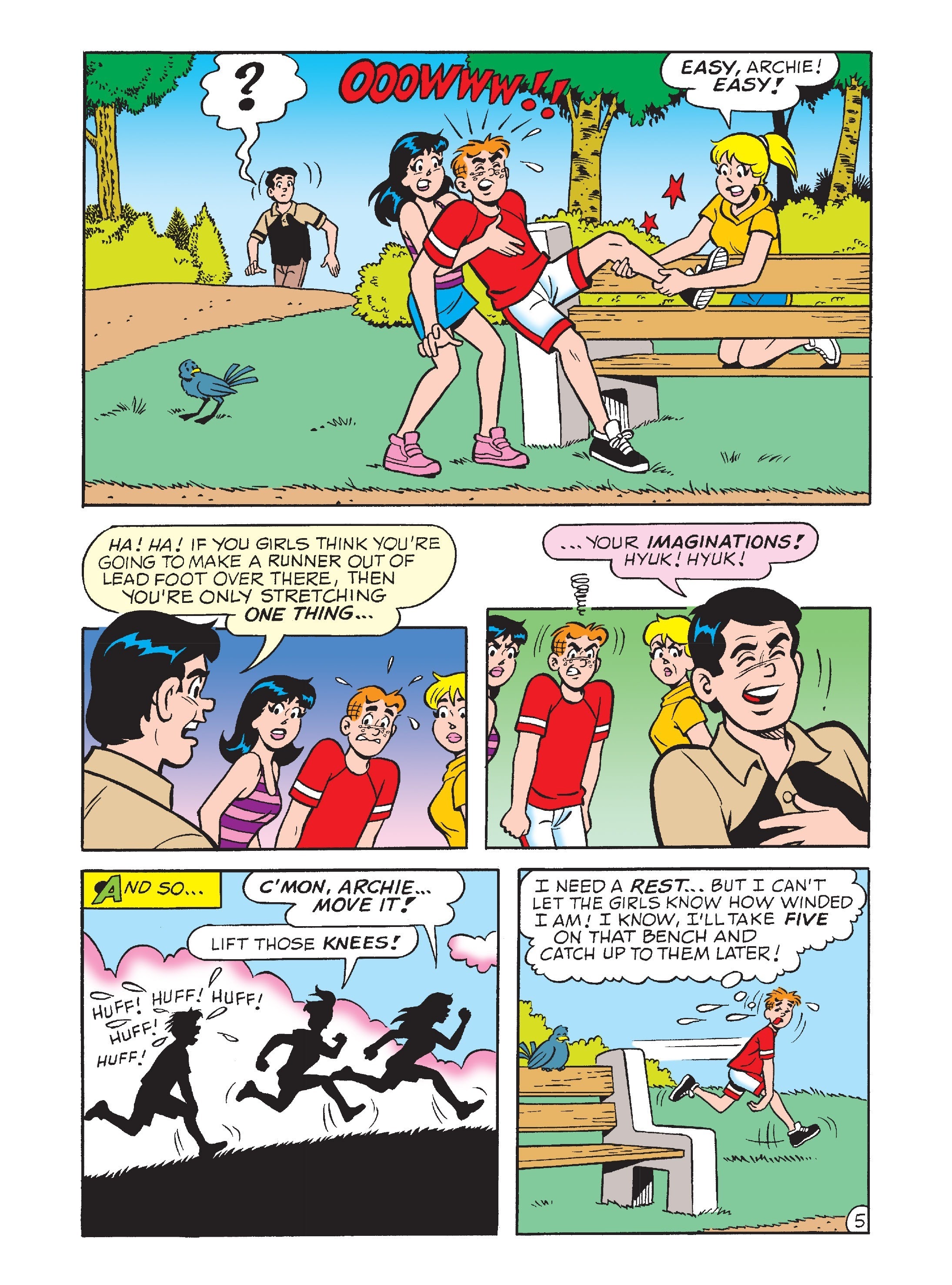 Read online Archie & Friends Double Digest comic -  Issue #28 - 147