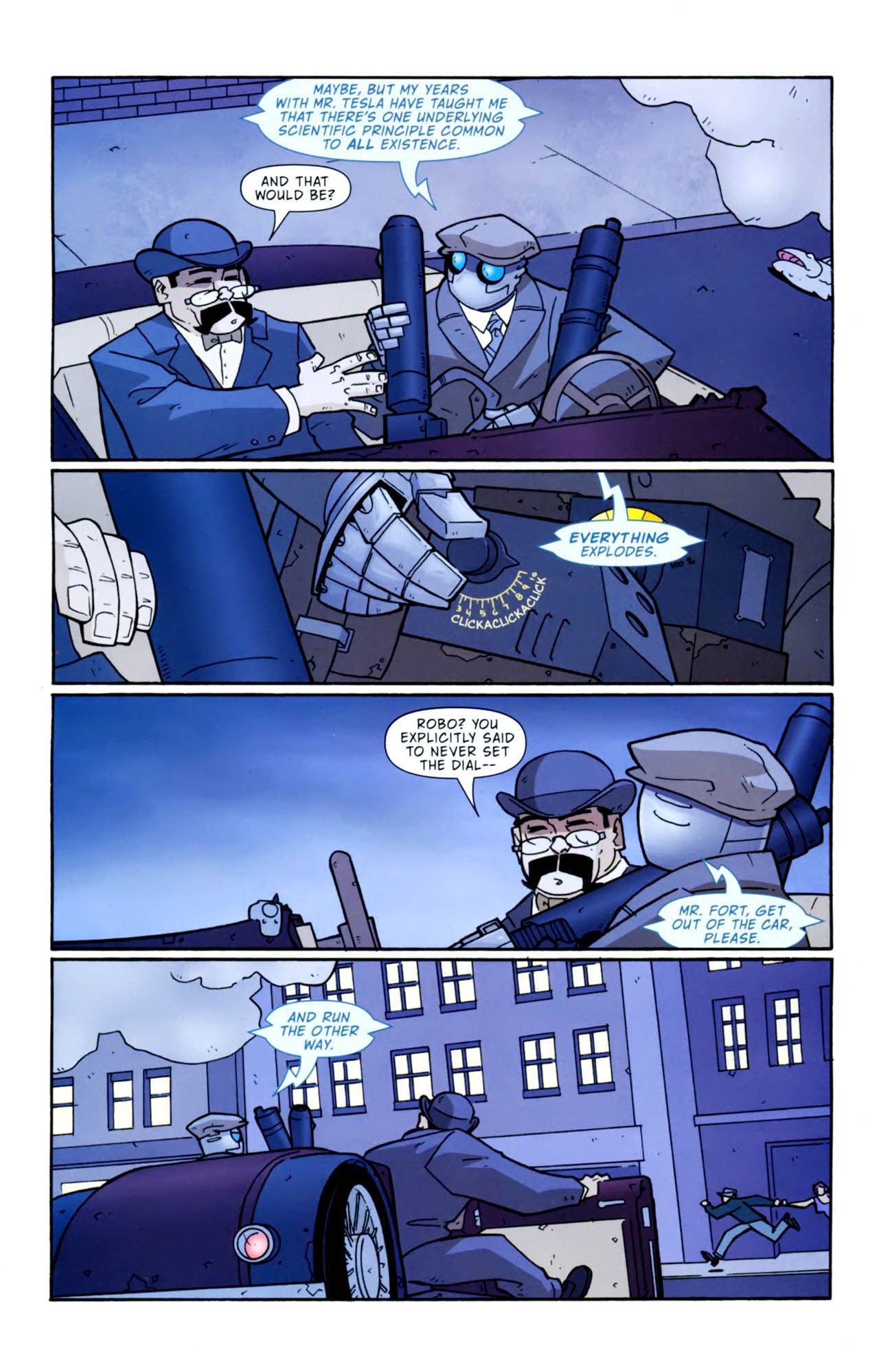 Read online Atomic Robo and the Shadow From Beyond Time comic -  Issue #2 - 19