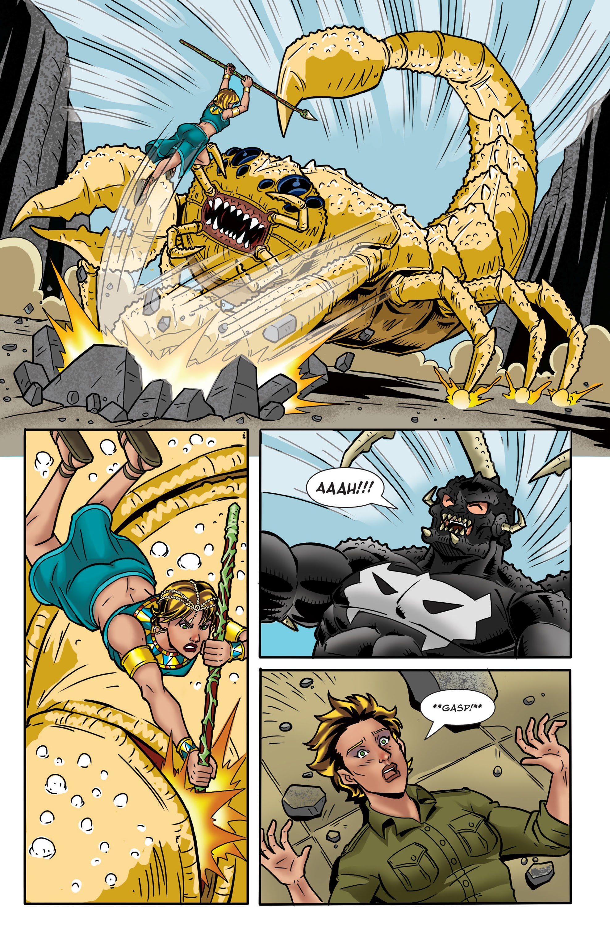 Read online Crimson Scorpion comic -  Issue #2 - 11