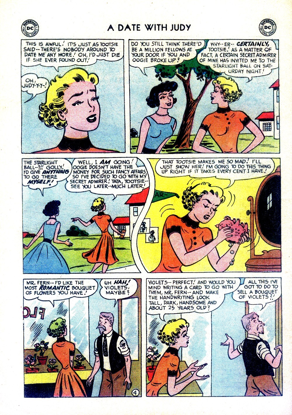 Read online A Date with Judy comic -  Issue #59 - 30