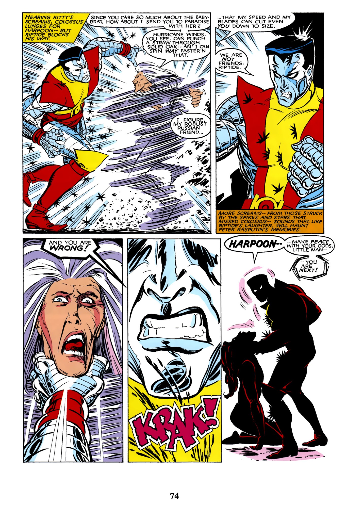 Read online X-Men: Mutant Massacre comic -  Issue # TPB - 74