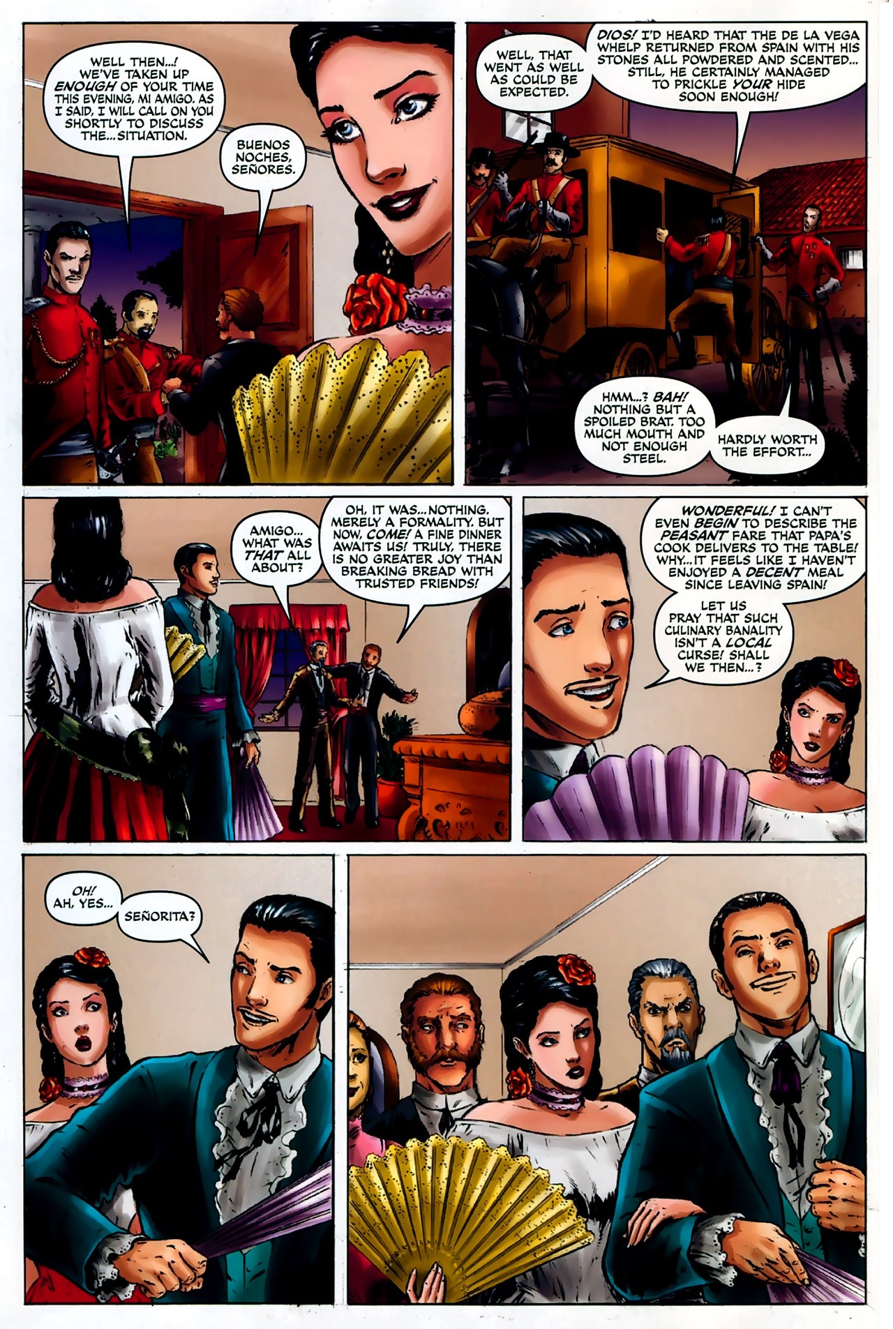 Read online Zorro (2008) comic -  Issue #10 - 5