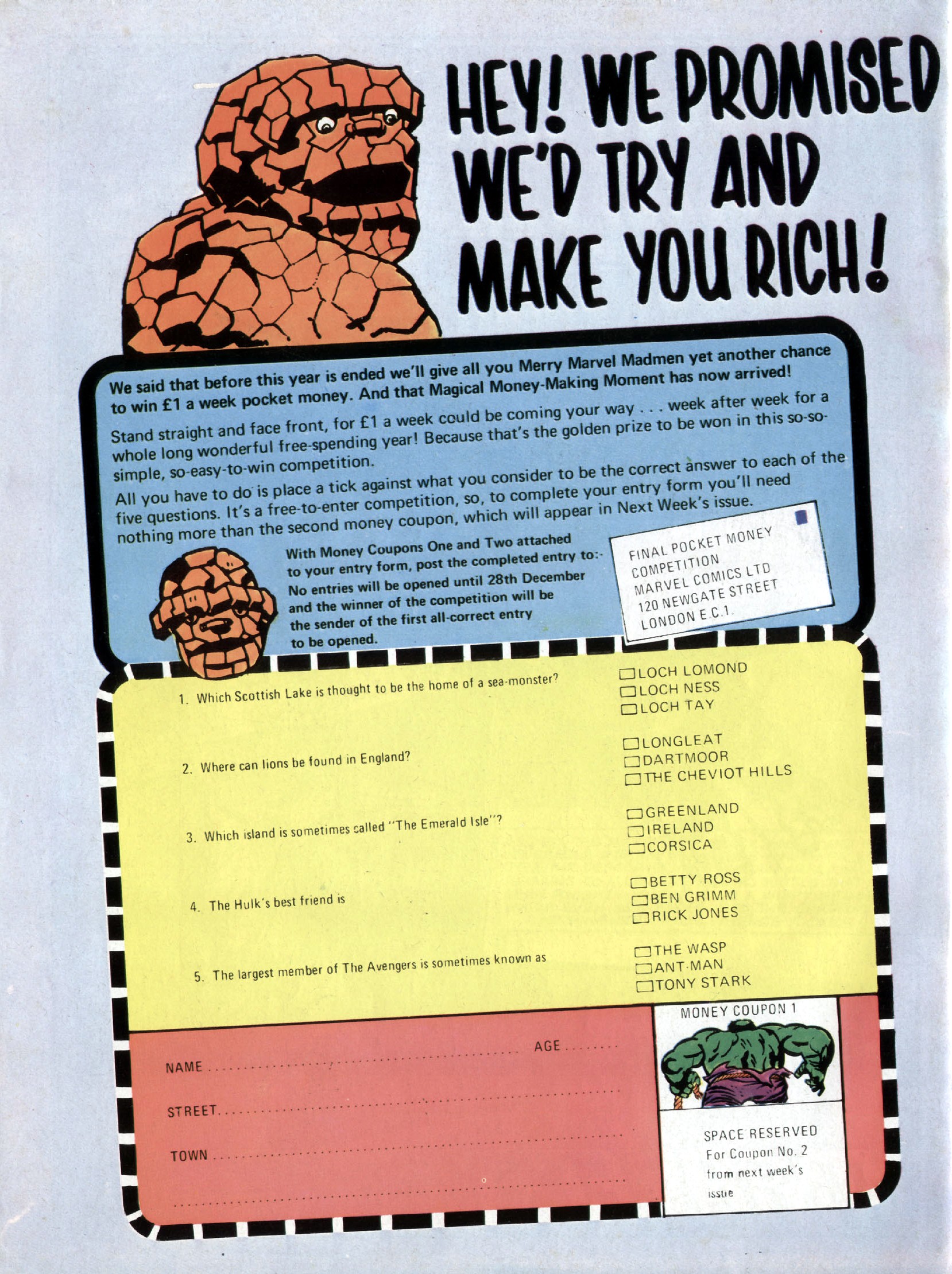 Read online The Avengers (1973) comic -  Issue #13 - 19