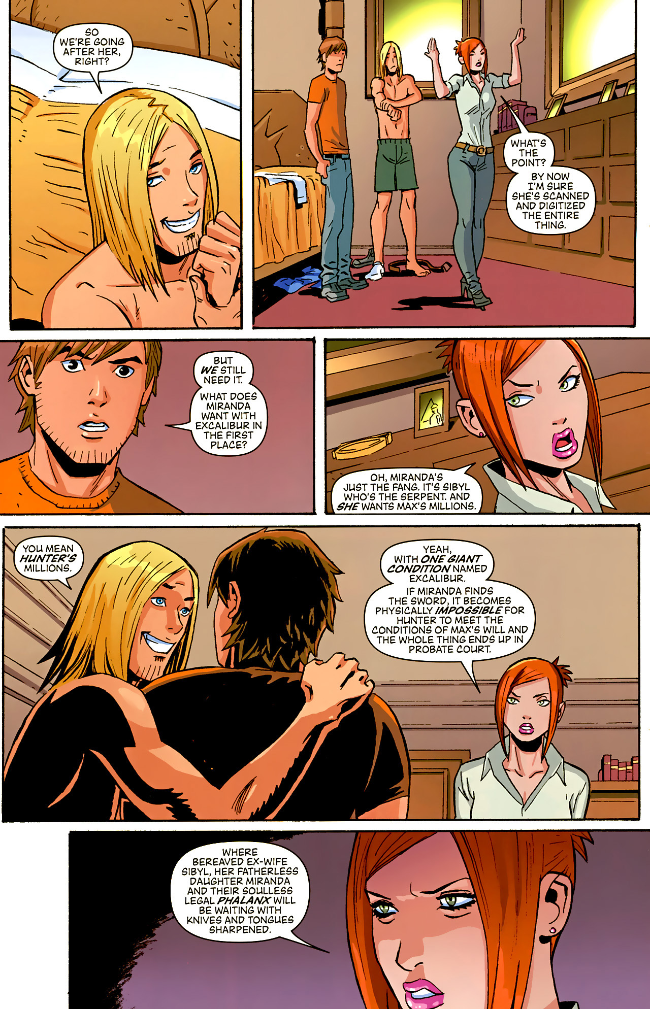 Read online Hunter's Fortune comic -  Issue #2 - 4