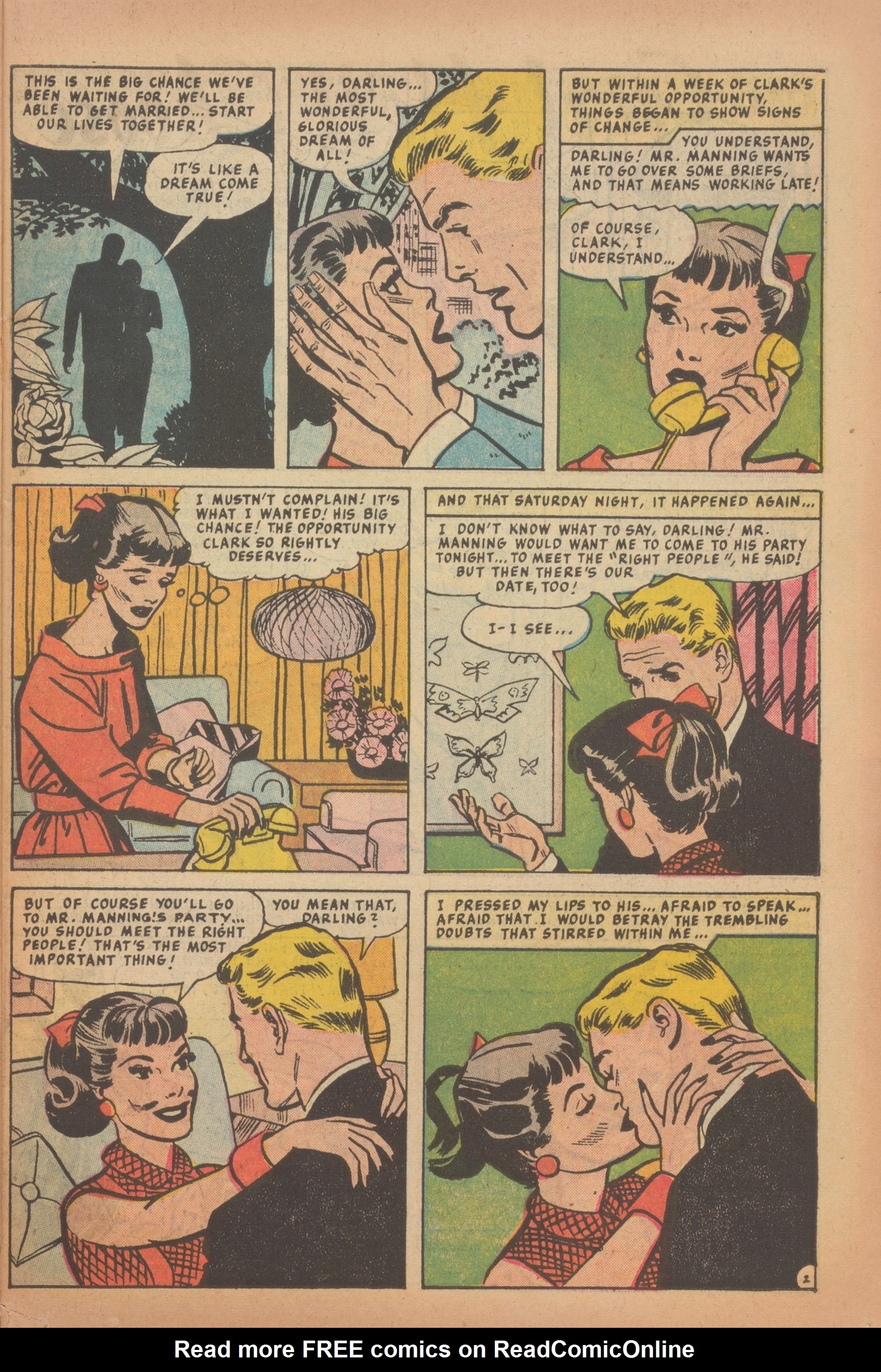 Read online Love Romances comic -  Issue #61 - 11