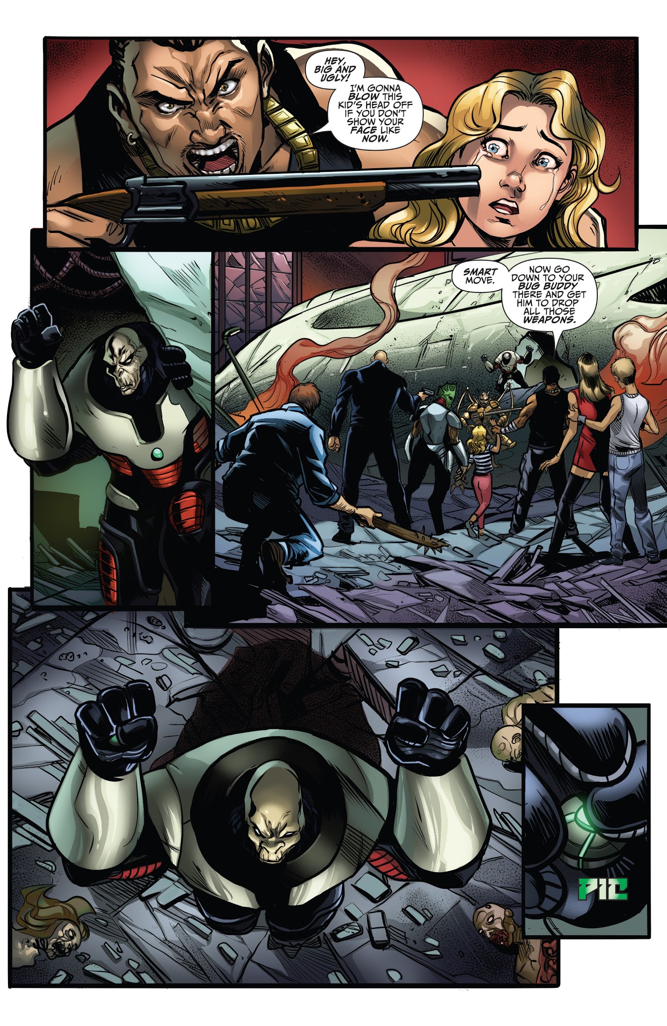 Read online Aliens vs. Zombies comic -  Issue #4 - 3