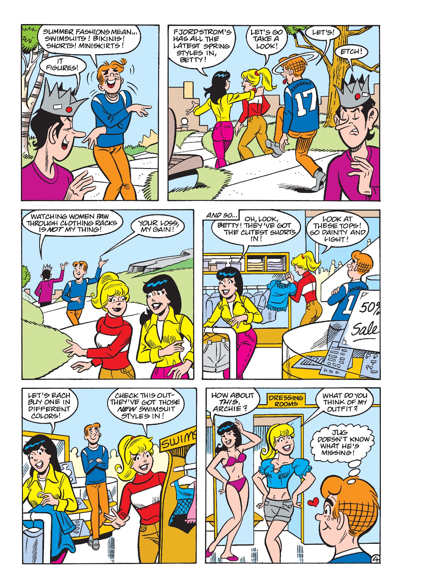 Read online Jughead and Archie Double Digest comic -  Issue #20 - 129