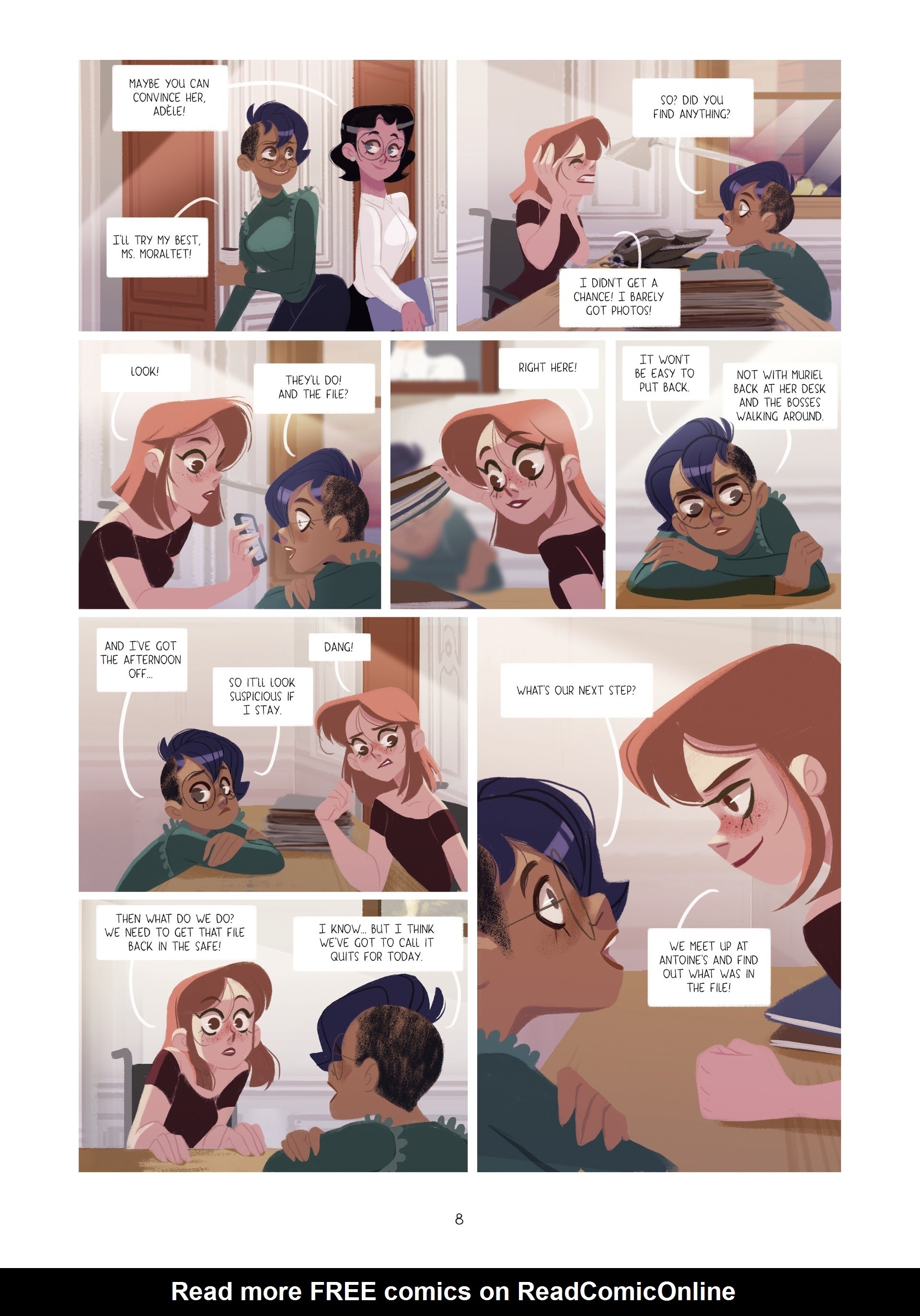 Read online Through Lya's Eyes comic -  Issue #2 - 8