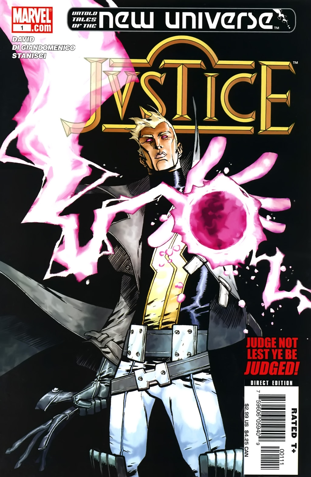 Read online Untold Tales of the New Universe: Justice comic -  Issue # Full - 1