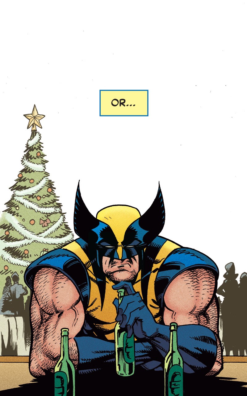 Read online Mighty Marvel Holiday Special - Happy Holidays, Mr. Howlett Infinity Comic comic -  Issue #1 - 22