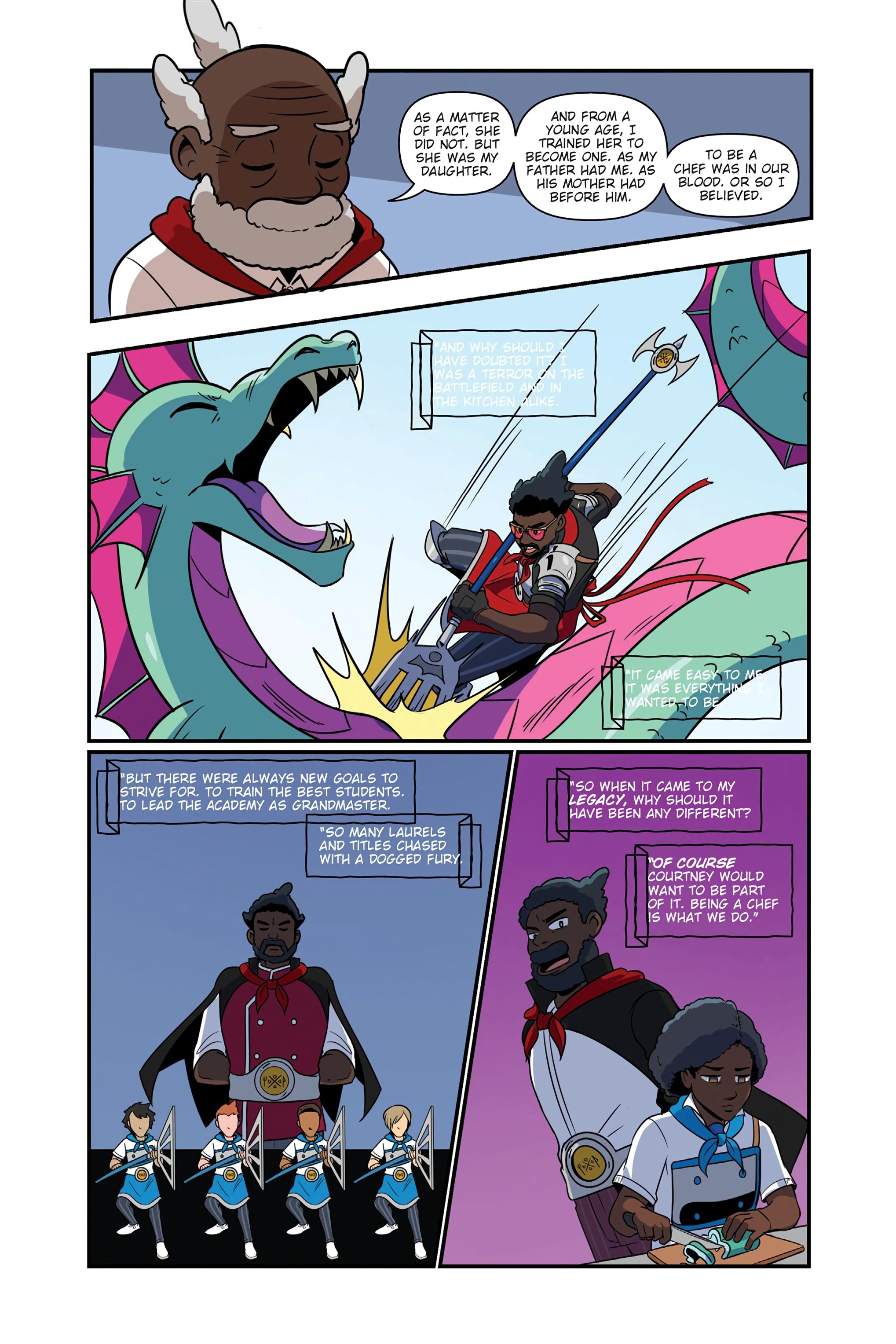 Read online Cooking with Monsters: The Beginner's Guide to Culinary Combat comic -  Issue # TPB (Part 3) - 6